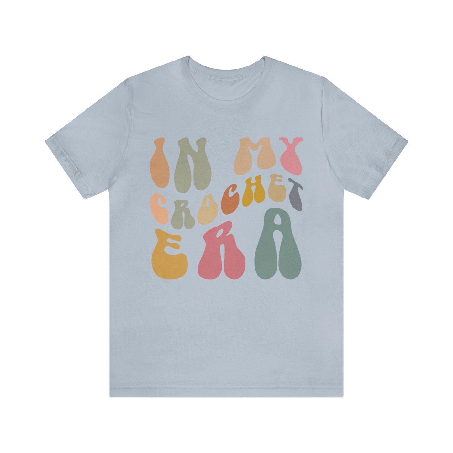 In My Crochet Era Shirt, Shirt for Women, Gift for Crochet Lover, Crochet Lover Shirt, Knitting Lover Shirt, Crafter Mom Shirt, T1167