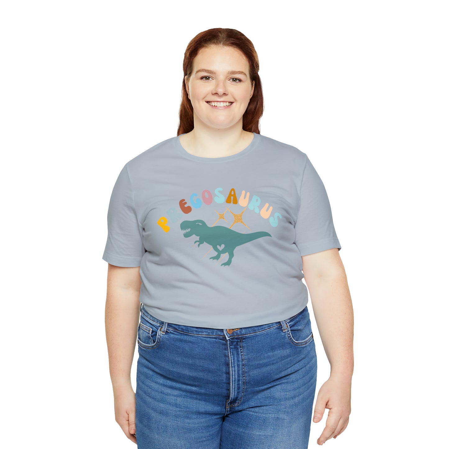 Funny Pregosaurus TShirt for Baby Shower, Funny Gift for Expecting Mom Shirt for Baby Announcement, T274
