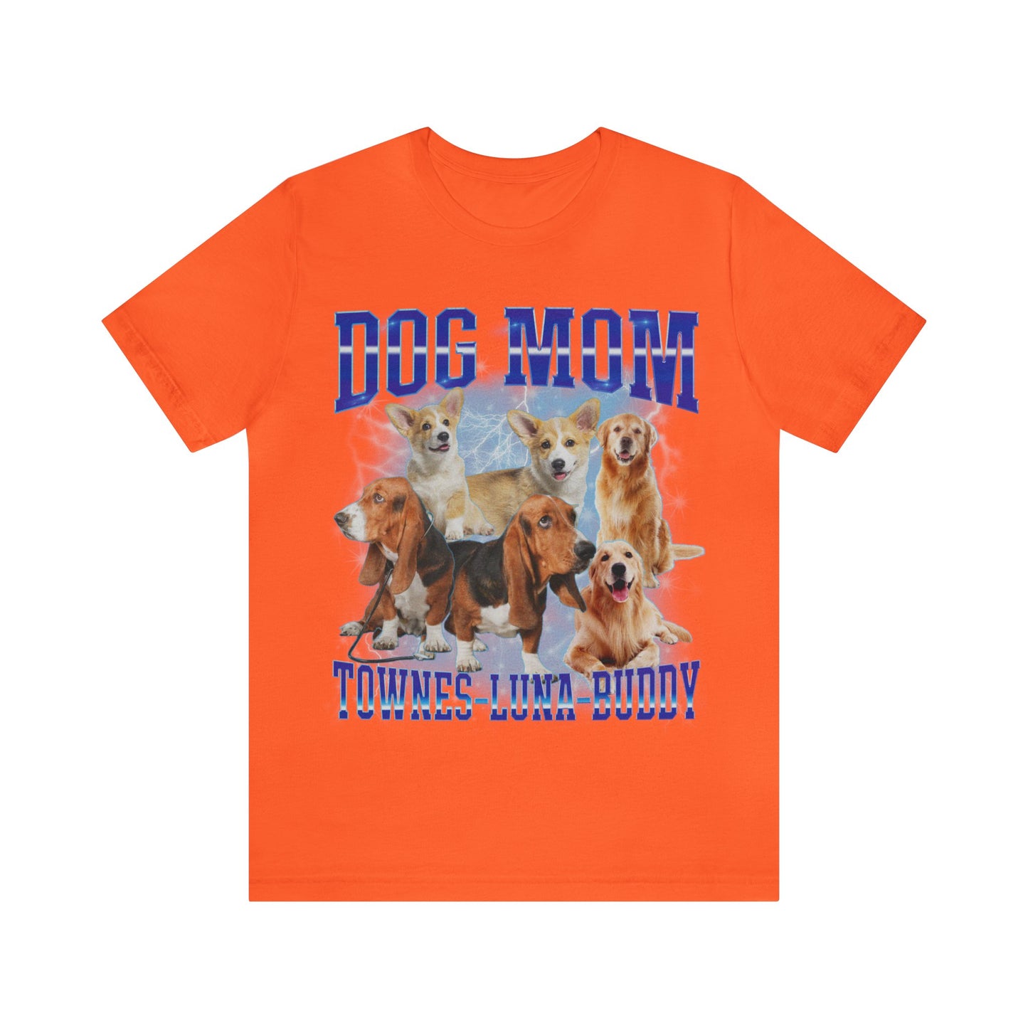Custom Retro Dog Bootleg Shirt, Dog Mom Shirt, Dog Bootleg Retro 90's Tee, Custom Pet Photo, Custom Pet Portrait, Pet Lovers Gift, T1428