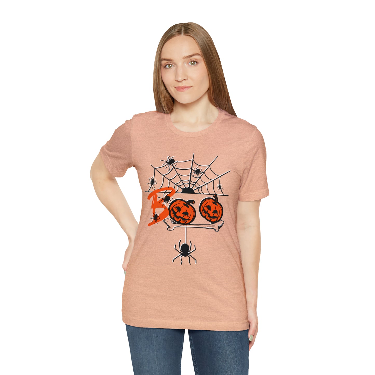 Halloween Boo Shirt, Spooky Season Tee, Retro Halloween Cowgirl Shirt, Cowgirl Halloween Shirt, Vintage Ghost Shirt, T763