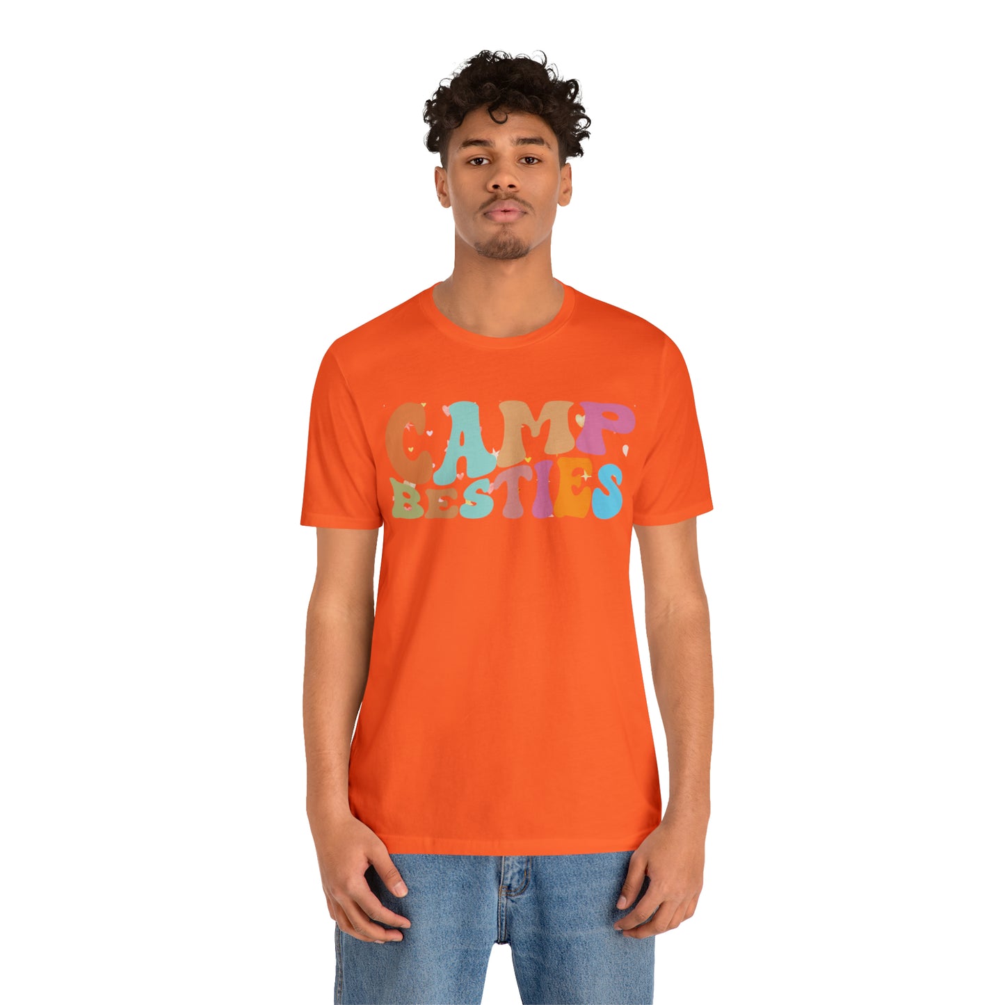Best Friend Shirt, Gift for Best Friend, Camp Besties Shirt, BFF Shirt, Matching Besties Shirt, Retro Friend Shirt, T482