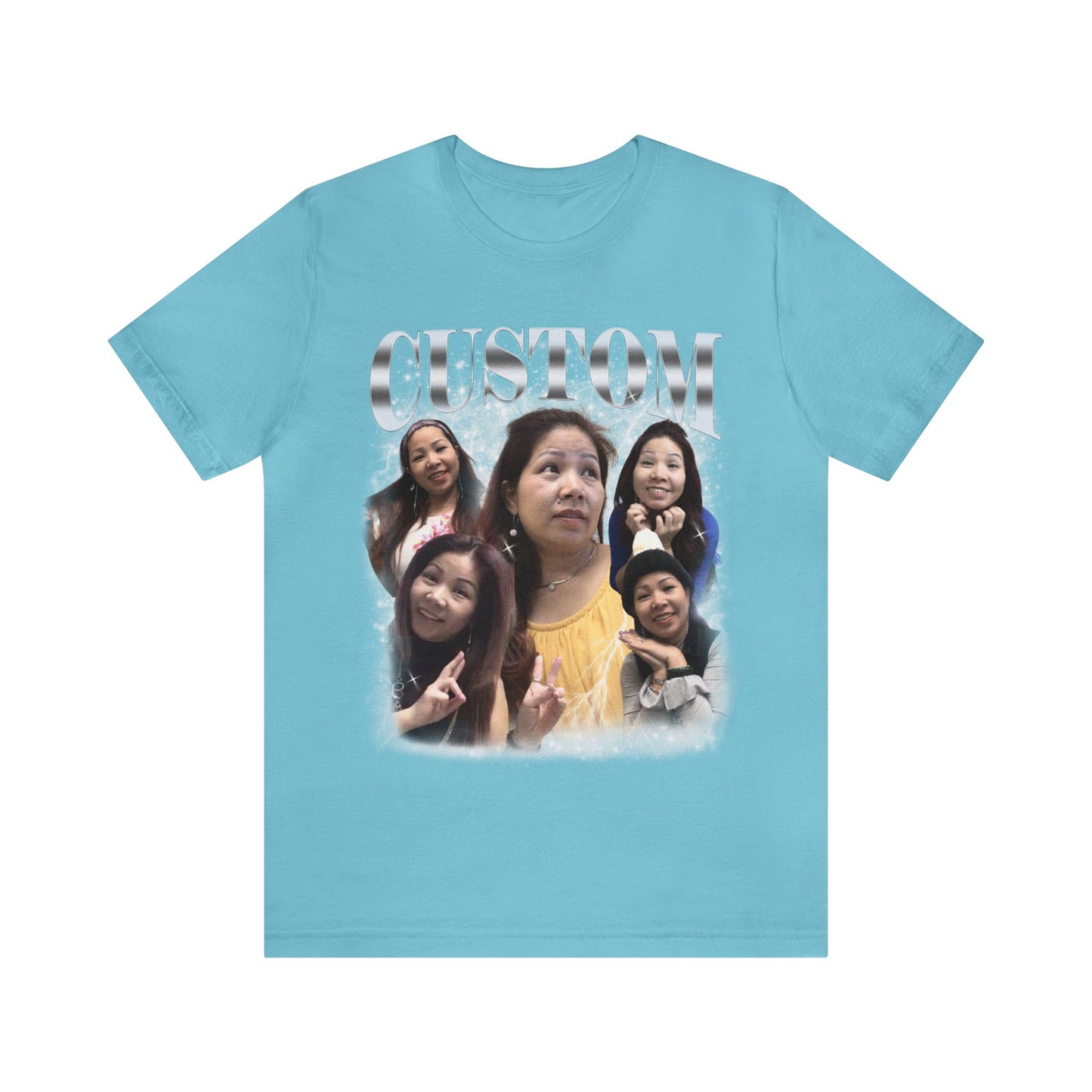 Custom Bootleg Rap Tee, Vintage Graphic 90s Custom Photo Tshirt, Custom Photo Shirt, T1336