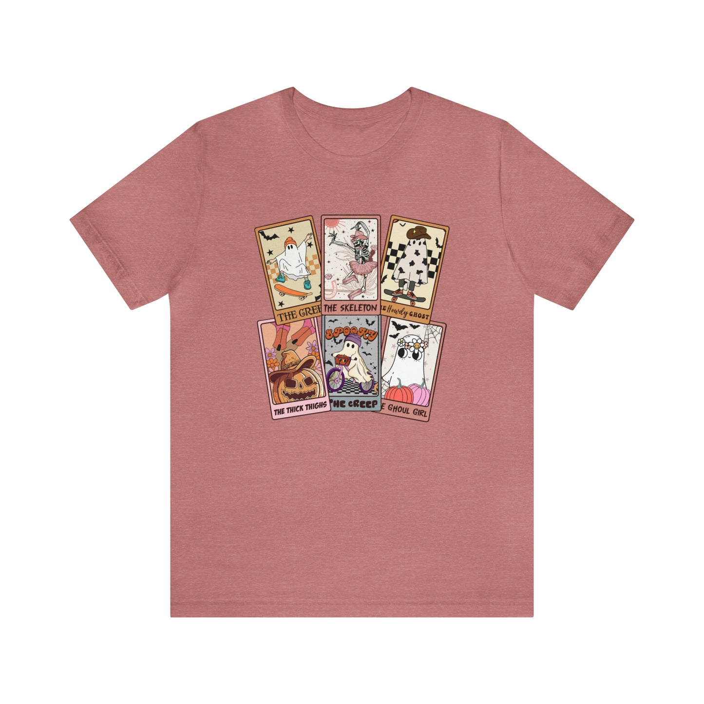 The Tarot Card Shirt, Skeleton Tarot Card Shirt, Tarot Card Lover Shirt, Skull Tarot Card Tee, Retro Halloween shirt, T612