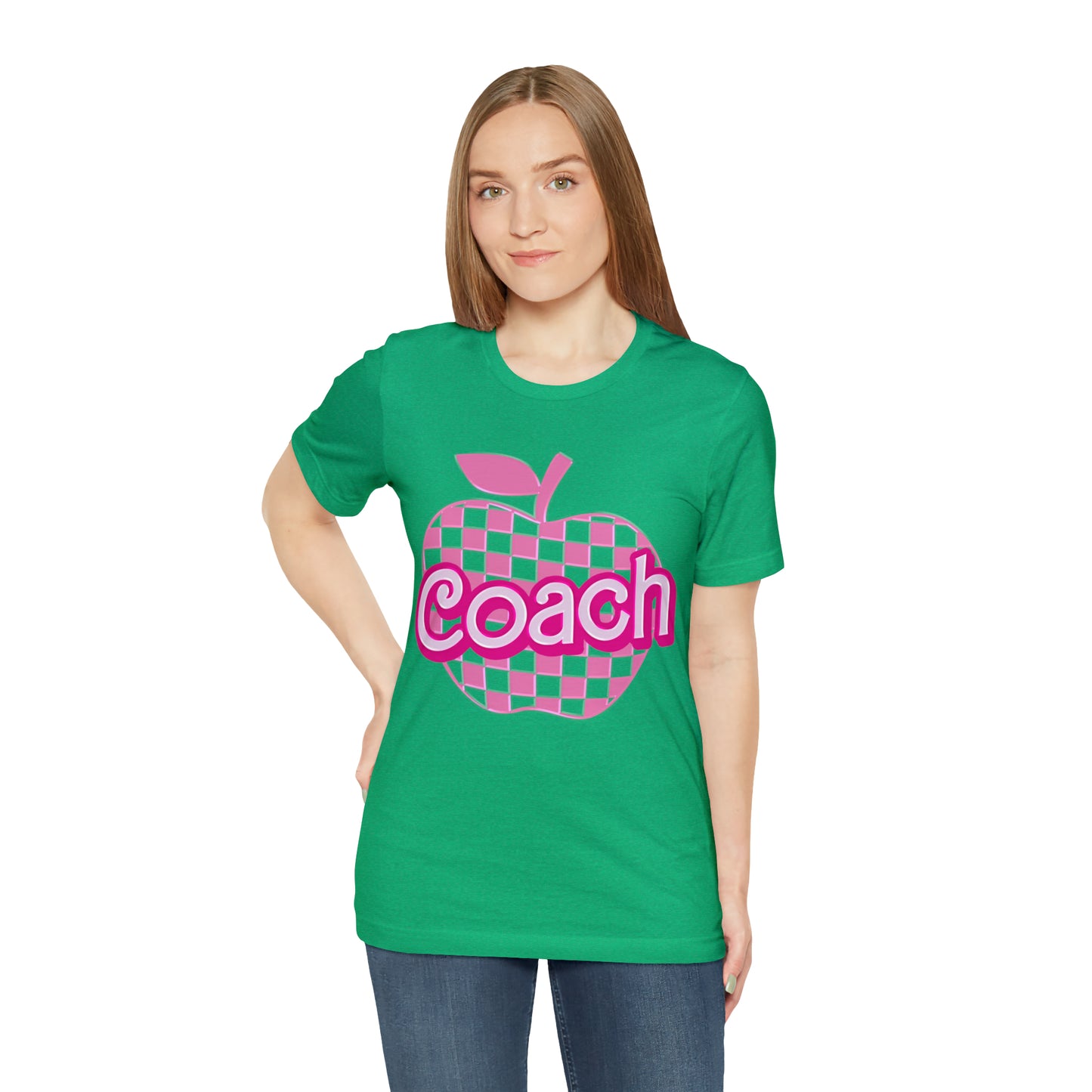 Coach shirt, Pink Sport Coach Shirt, Colorful Coaching shirt, 90s Cheer Coach shirt, Back To School Shirt, Teacher Gift, T815