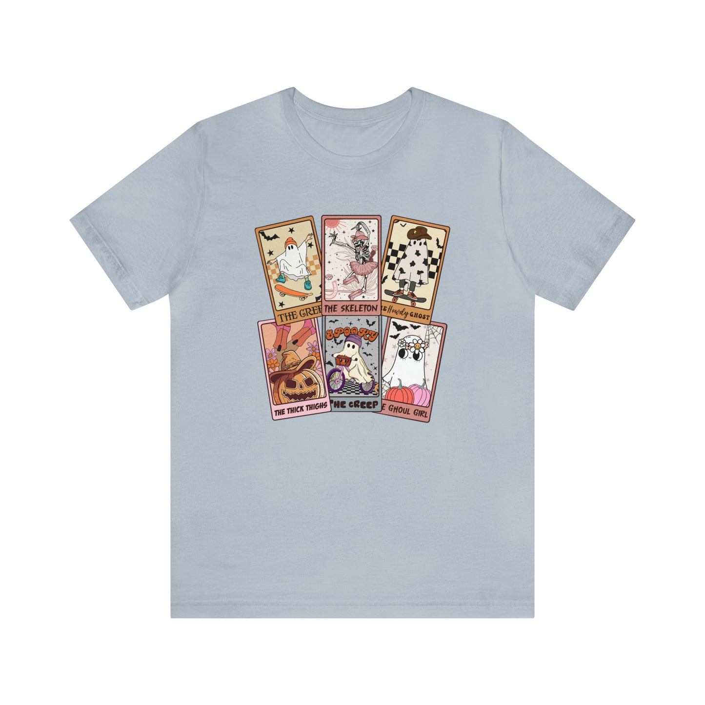The Tarot Card Shirt, Skeleton Tarot Card Shirt, Tarot Card Lover Shirt, Skull Tarot Card Tee, Retro Halloween shirt, T612