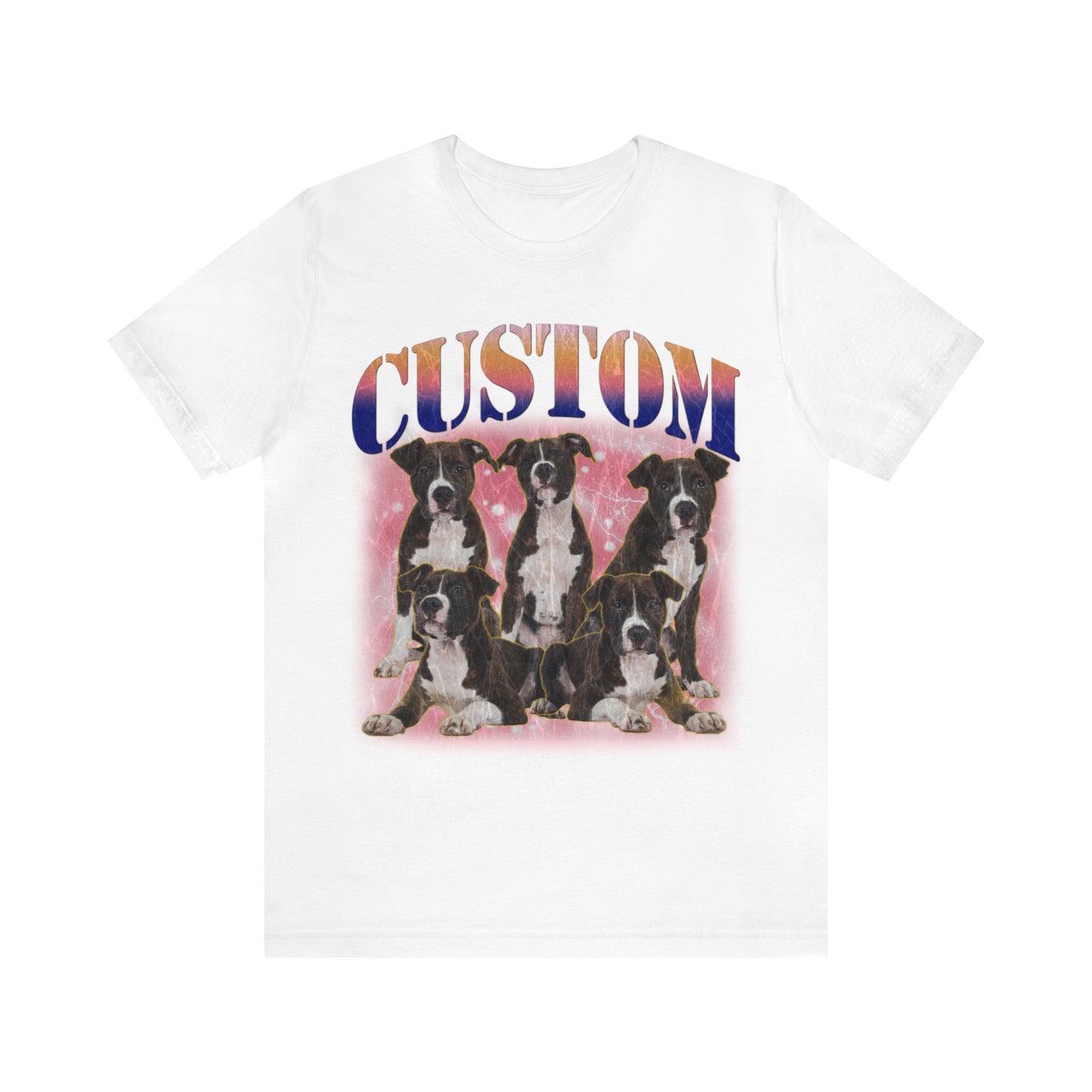 Retro Custom Your Own Bootleg Tee, Custom Cat Bootleg Tee, Custom Dog Bootleg Tee, Custom dog portrait, Vintage Graphic 90s Tshirt, T1392