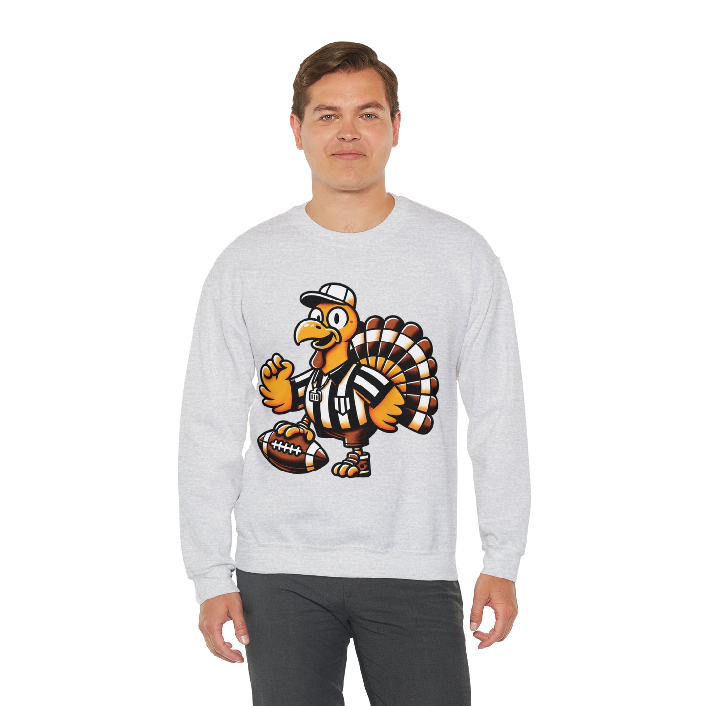 Turkey and Touchdowns Sweatshirt, Thanksgiving Football Sweatshirt, Turkey Football Sweatshirt, Football Shirt, Football Lover, SW859