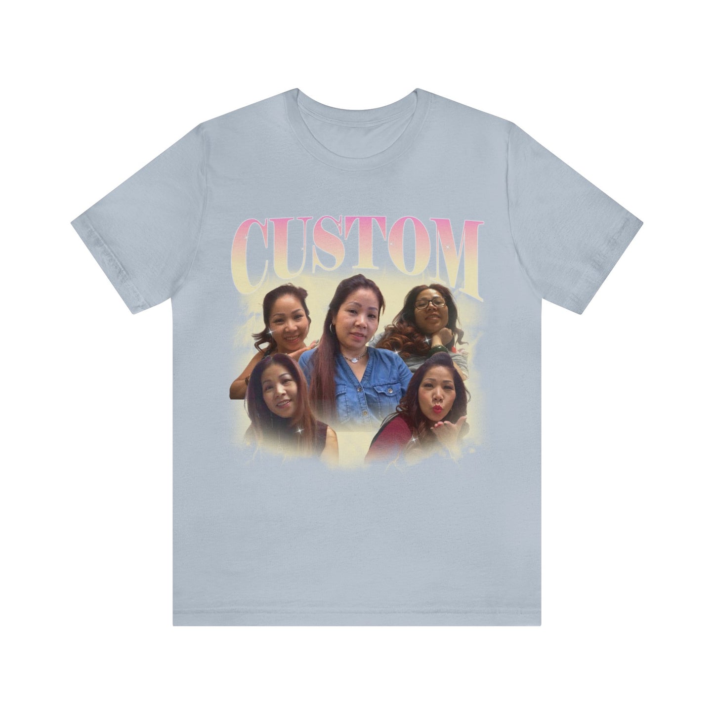 Custom Your Own Bootleg Tee, Retro Custom Bootleg Rap Tee, Custom Your Photo, Insert Your Design, Vintage Graphic 90s Tshirt, T1384