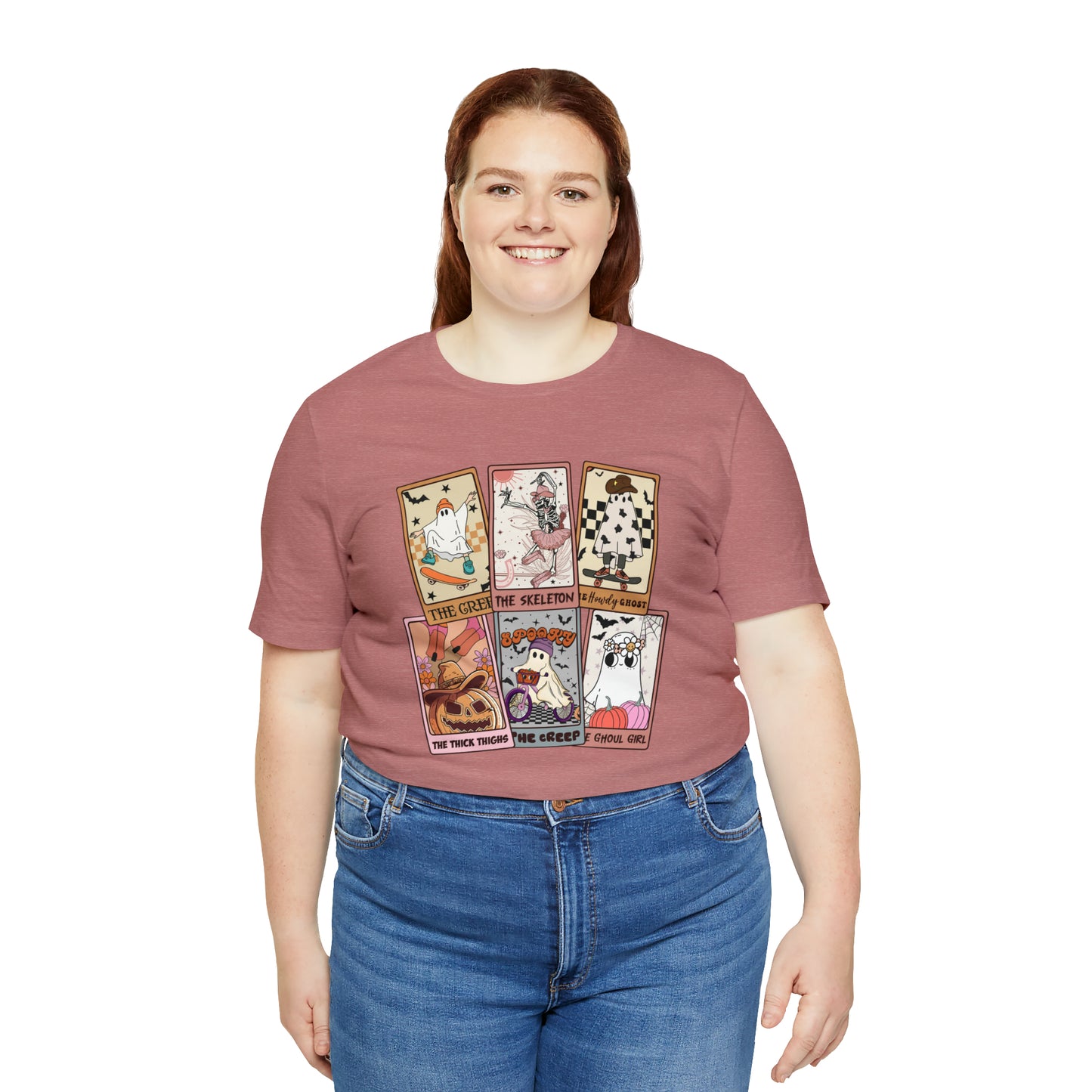 The Tarot Card Shirt, Skeleton Tarot Card Shirt, Tarot Card Lover Shirt, Skull Tarot Card Tee, Retro Halloween shirt, T612