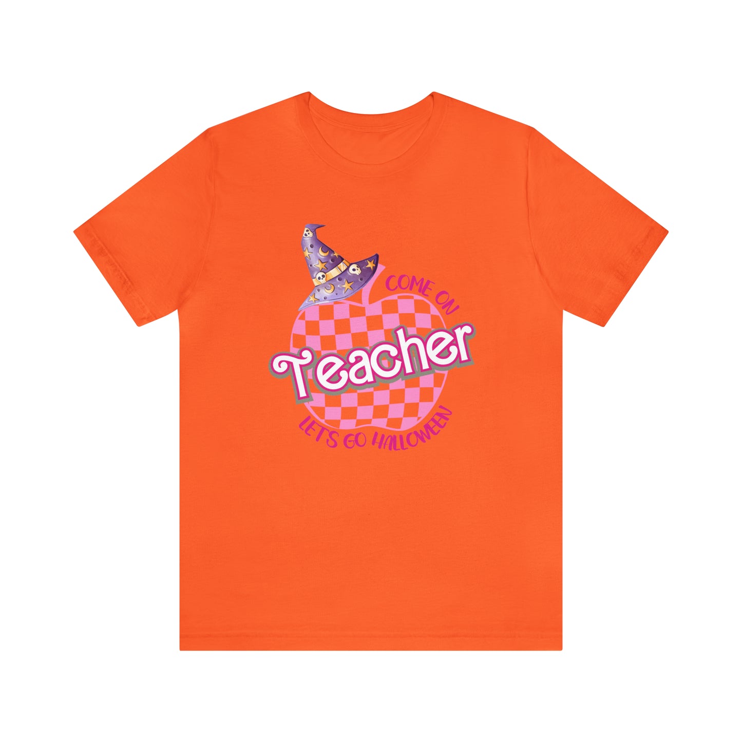 Come On Let's Go Halloween Shirt, Trendy Teacher shirt, Retro Back to school, Teacher Halloween gift shirt , T726
