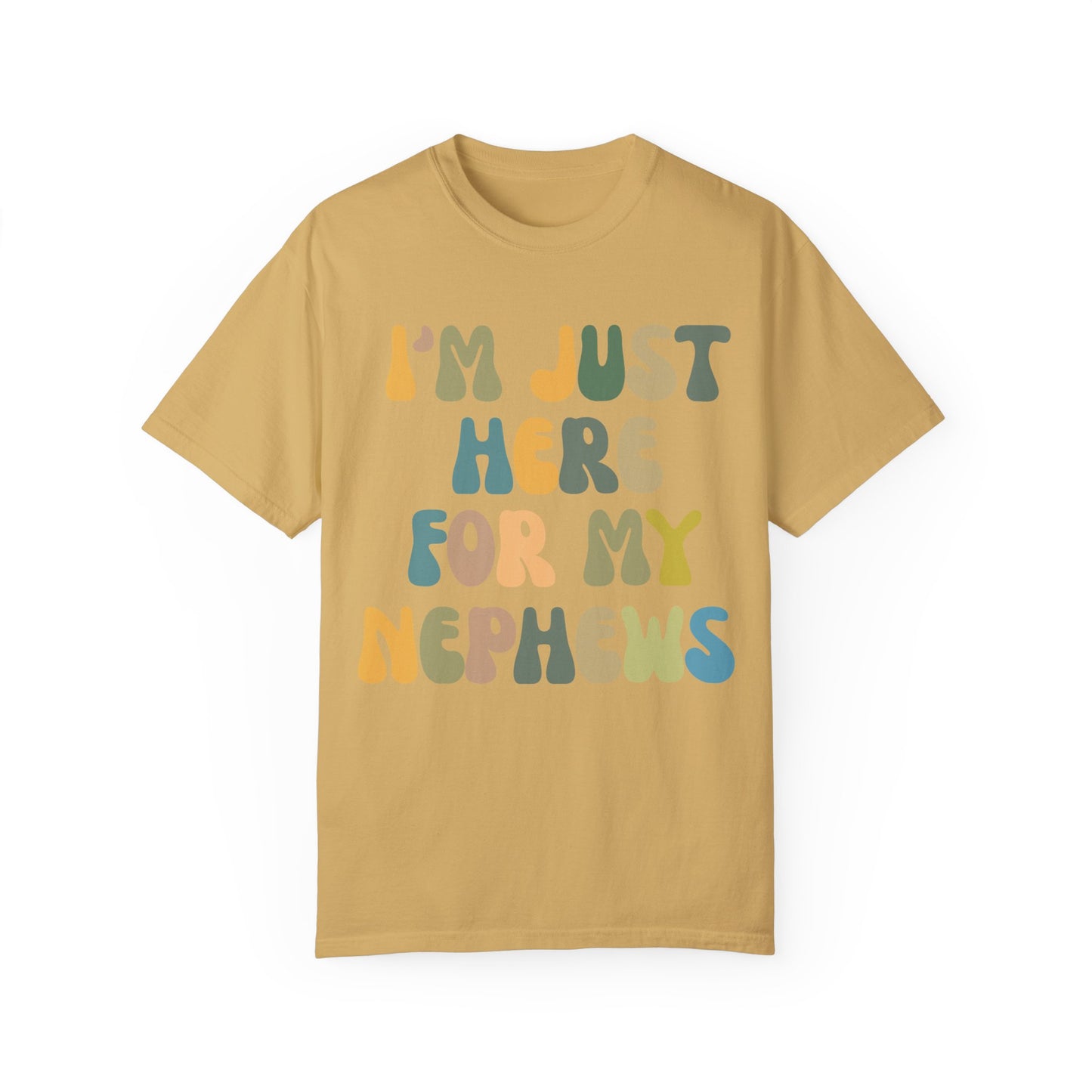 I'm Just Here for My Nephews Shirt, Gift for Cool Aunt, New Auntie Shirt, Best Aunt Shirt, Funny Aunt Shirt, Favorite Aunt Shirt, CC1012