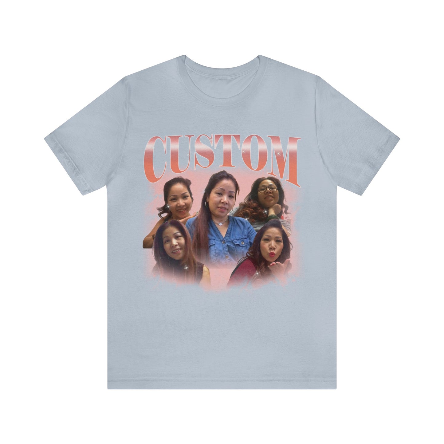 Custom Your Own Bootleg Tee, Retro Custom Bootleg Rap Tee, Custom Your Photo, Insert Your Design, Vintage Graphic 90s Tshirt, T1389