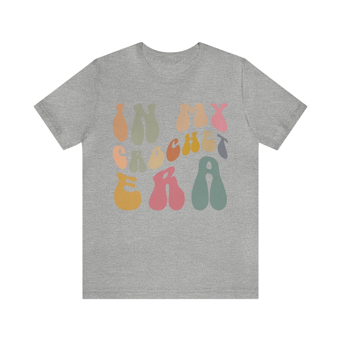 In My Crochet Era Shirt, Shirt for Women, Gift for Crochet Lover, Crochet Lover Shirt, Knitting Lover Shirt, Crafter Mom Shirt, T1167