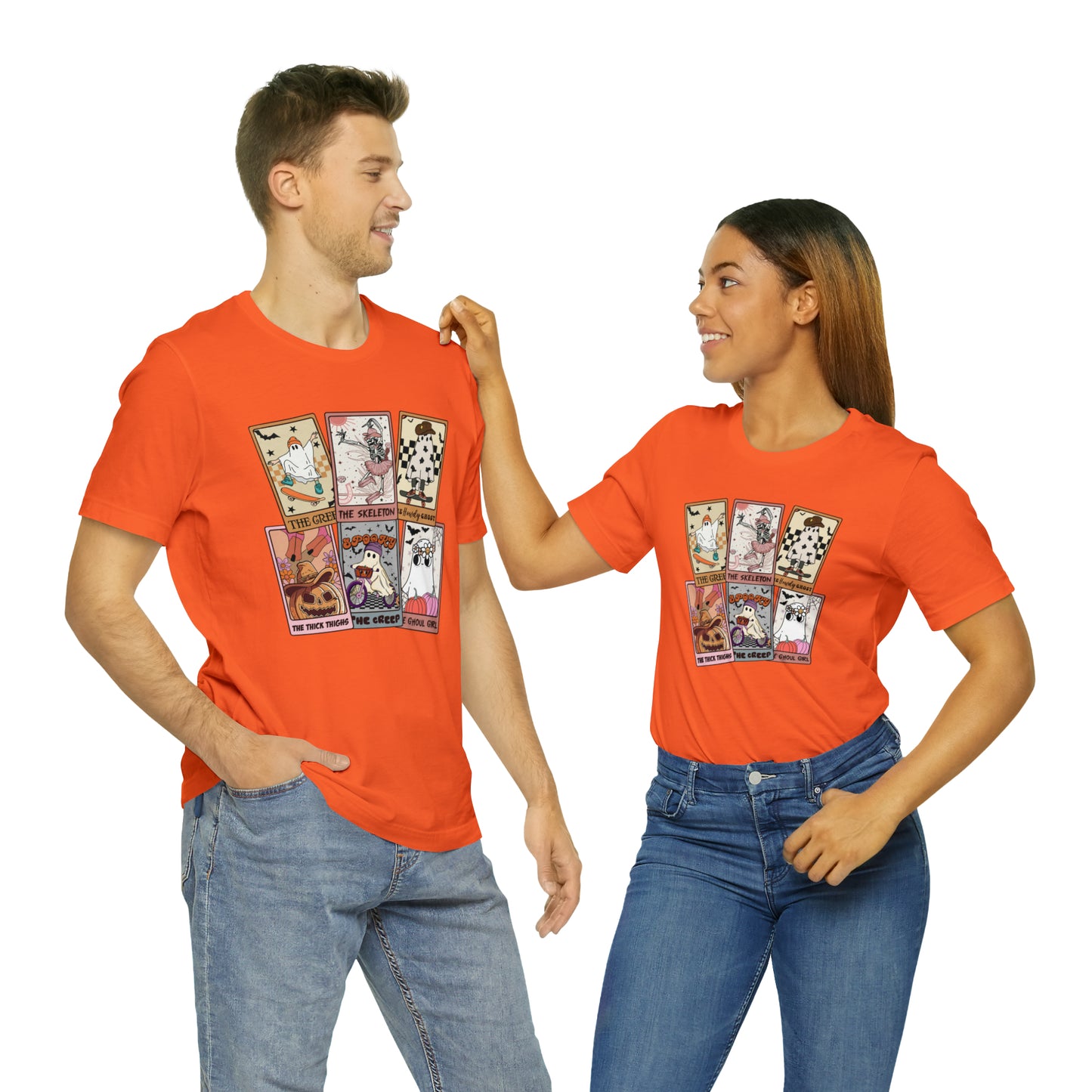 The Tarot Card Shirt, Skeleton Tarot Card Shirt, Tarot Card Lover Shirt, Skull Tarot Card Tee, Retro Halloween shirt, T612