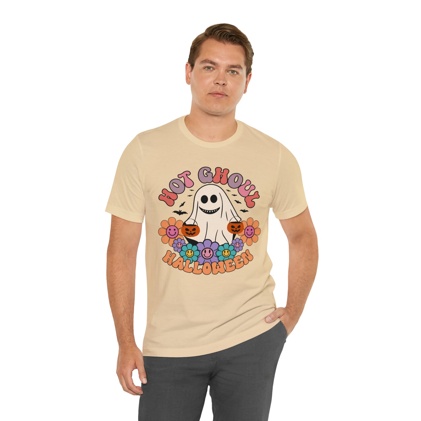 Lets Go Ghouls Shirt, Spooky Season Tee, Retro Halloween Cowgirl Shirt, Cowgirl Halloween Shirt, Vintage Ghost Shirt, T770