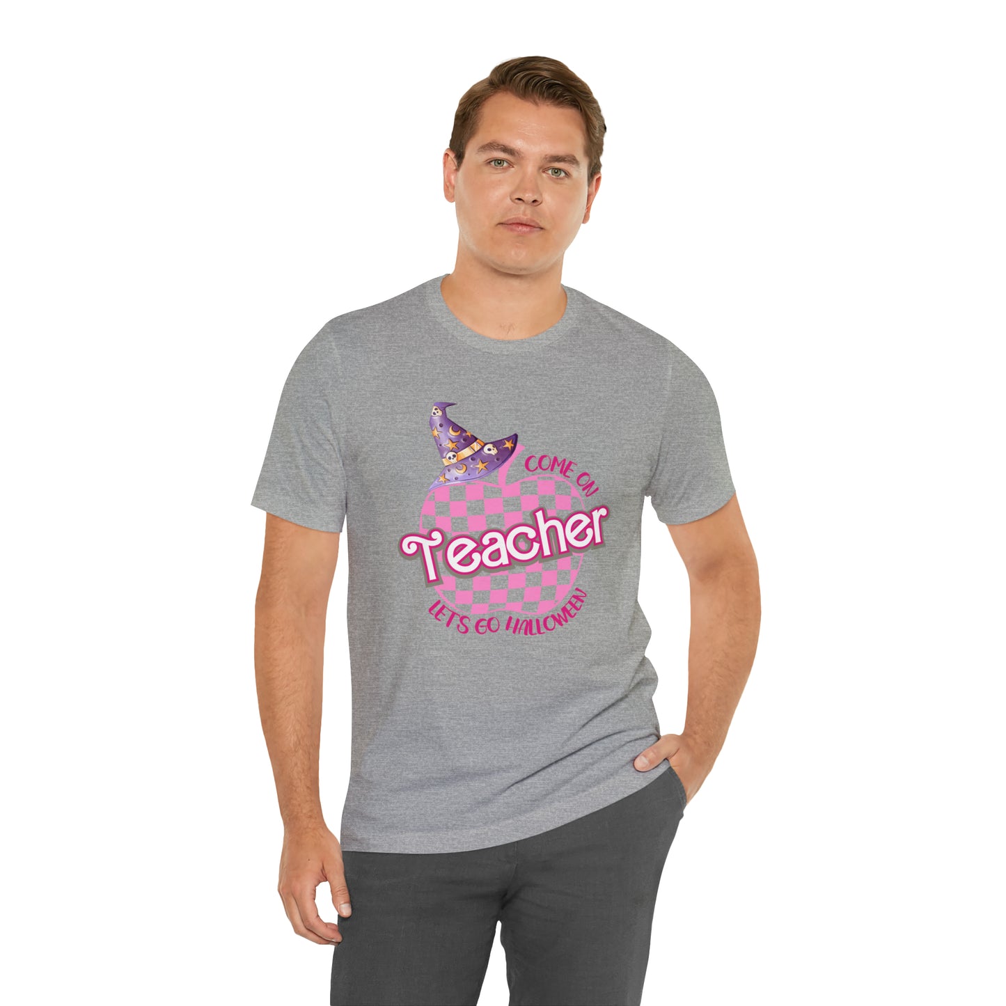 Come On Let's Go Halloween Shirt, Trendy Teacher shirt, Retro Back to school, Teacher Halloween gift shirt , T726