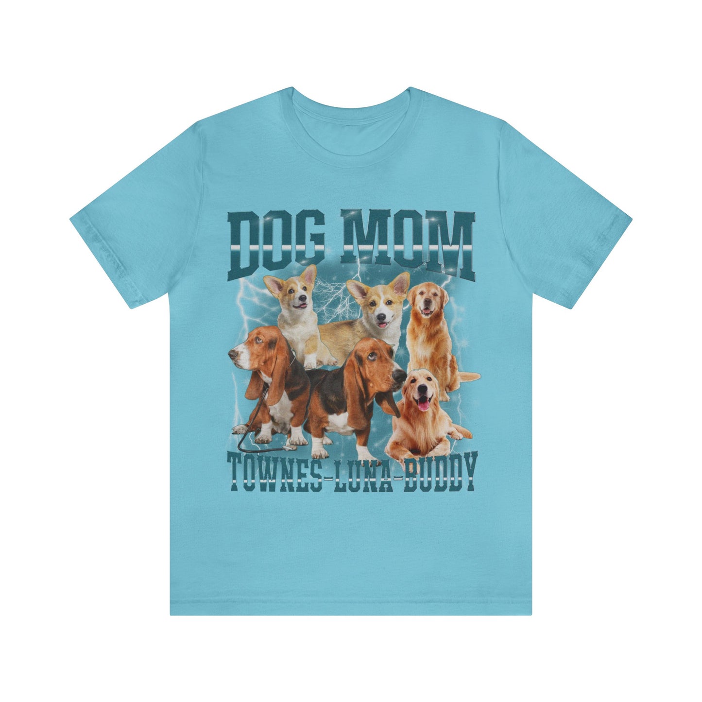 Custom Retro Dog Bootleg Shirt, Dog Mom Shirt, Dog Bootleg Retro 90's Tee, Custom Pet Photo, Custom Pet Portrait, Pet Lovers Gift, T1434