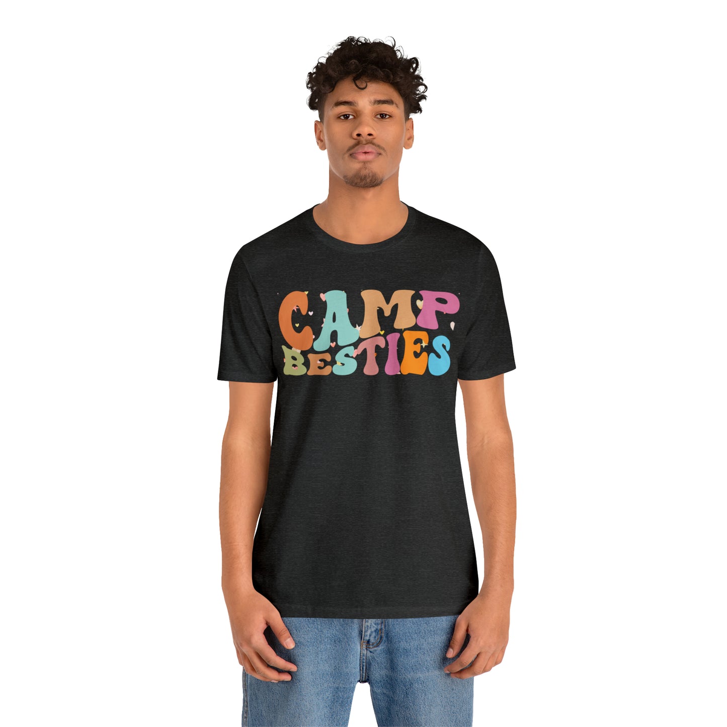 Best Friend Shirt, Gift for Best Friend, Camp Besties Shirt, BFF Shirt, Matching Besties Shirt, Retro Friend Shirt, T482