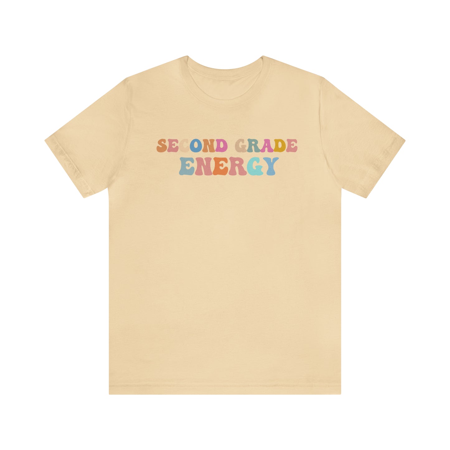 Cute Teacher Shirt, Second Grade Energy Shirt, Shirt for Second Grade, Teacher Appreciation Shirt, Best Teacher Shirt, T494