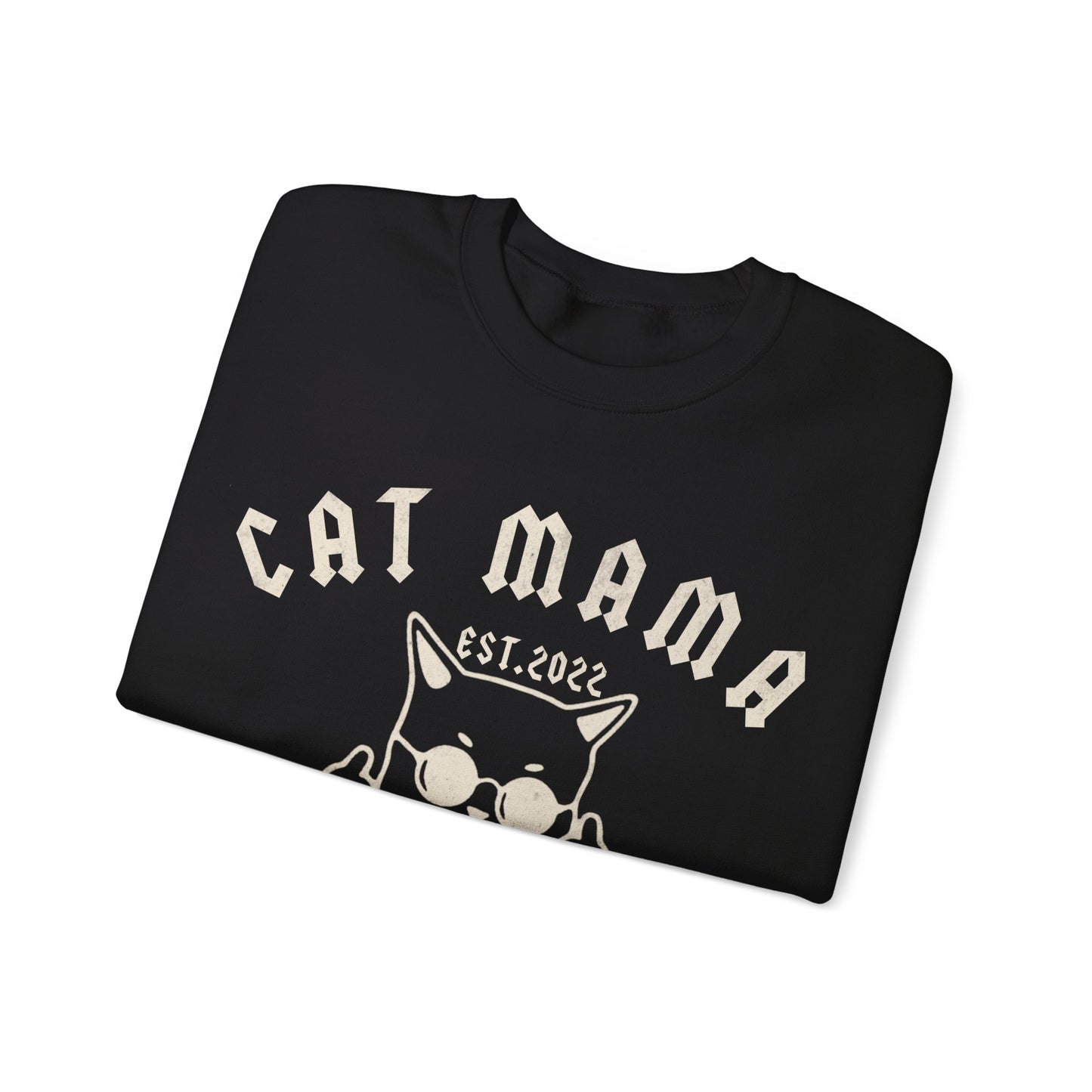 Custom Retro Cat Mom Sweatshirt, Personalized Retro Cat Mom Sweatshirt, Custom Cat Sweatshirt, Cat Lovers Sweatshirt, S1255