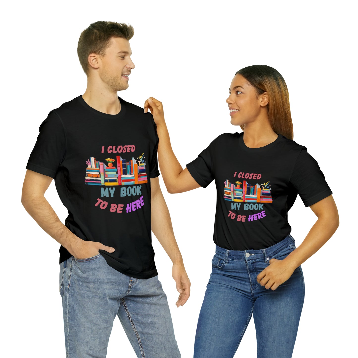 I closed my book to be here shirt, books and coffee shirt, T156