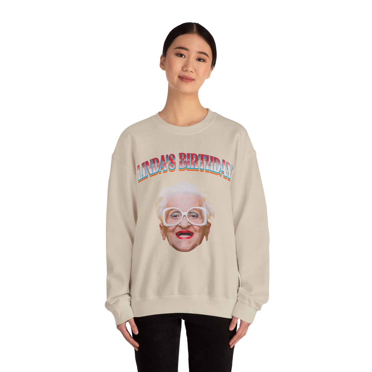 Custom Face Birthday Sweatshirts, Funny Birthday Matching Sweatshirts, Birthday Photo Sweatshirts, Birthday Party Group Sweatshirts, S1650
