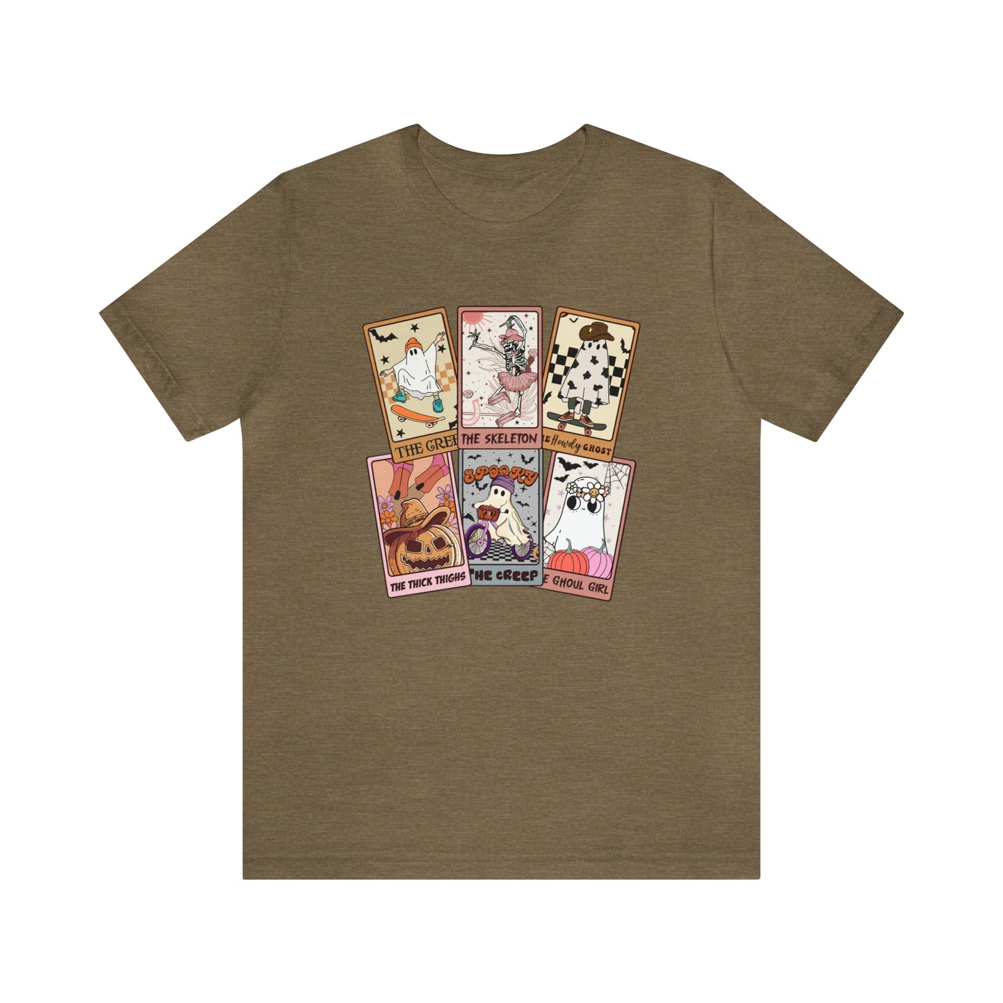 The Tarot Card Shirt, Skeleton Tarot Card Shirt, Tarot Card Lover Shirt, Skull Tarot Card Tee, Retro Halloween shirt, T612