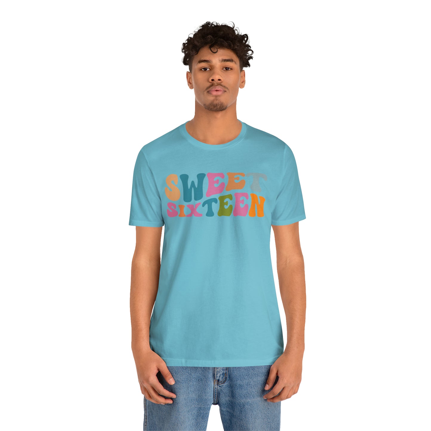 Sixteenth Birthday Gift, Sweet Sixteen Shirt for 16th Birthday Party, Cute Sweet 16 Gift for 16th Birthday TShirt for Daughter, T476