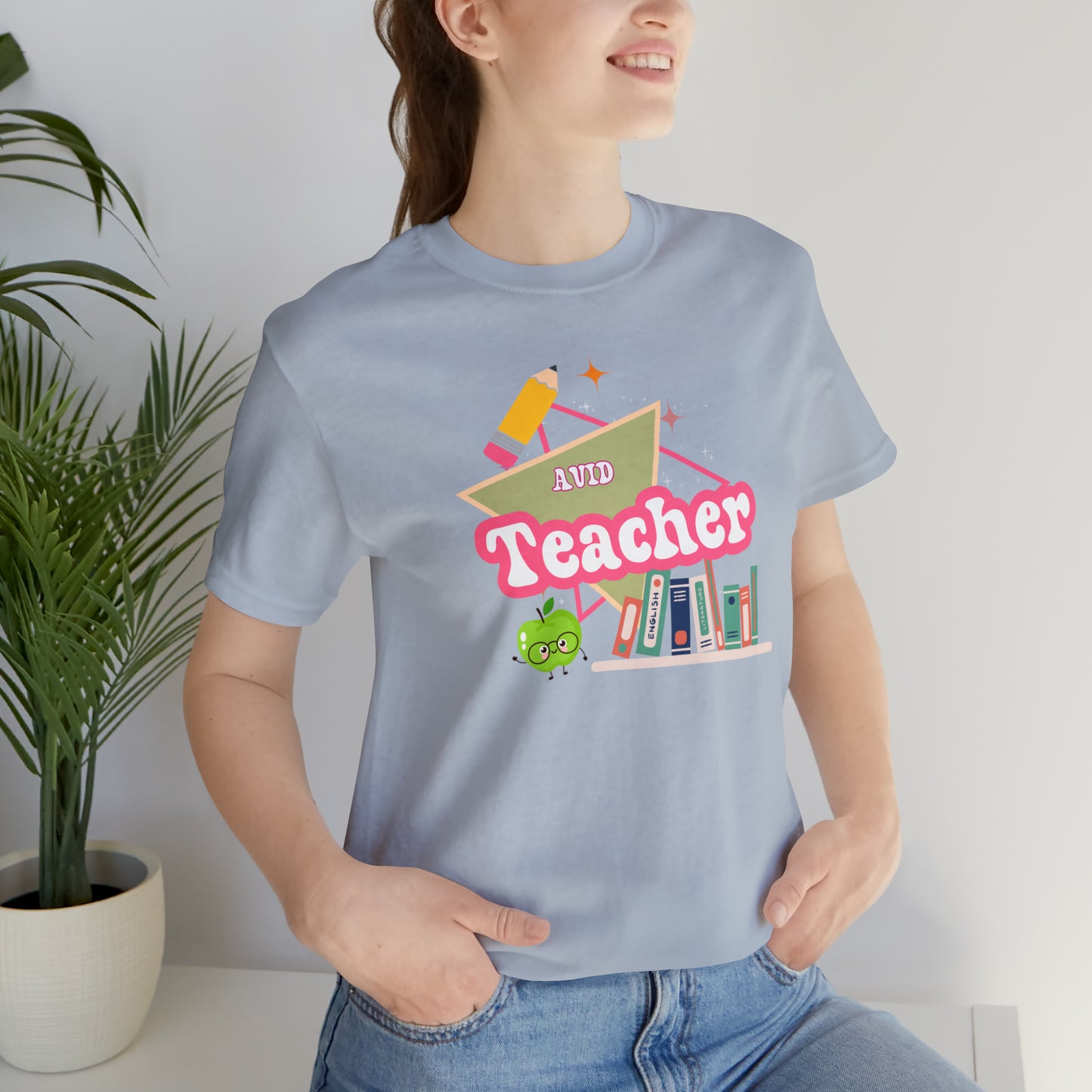 AVID shirt, 90s shirt, 90s teacher shirt, colorful school secretary shirt, colorful school shirt, T545
