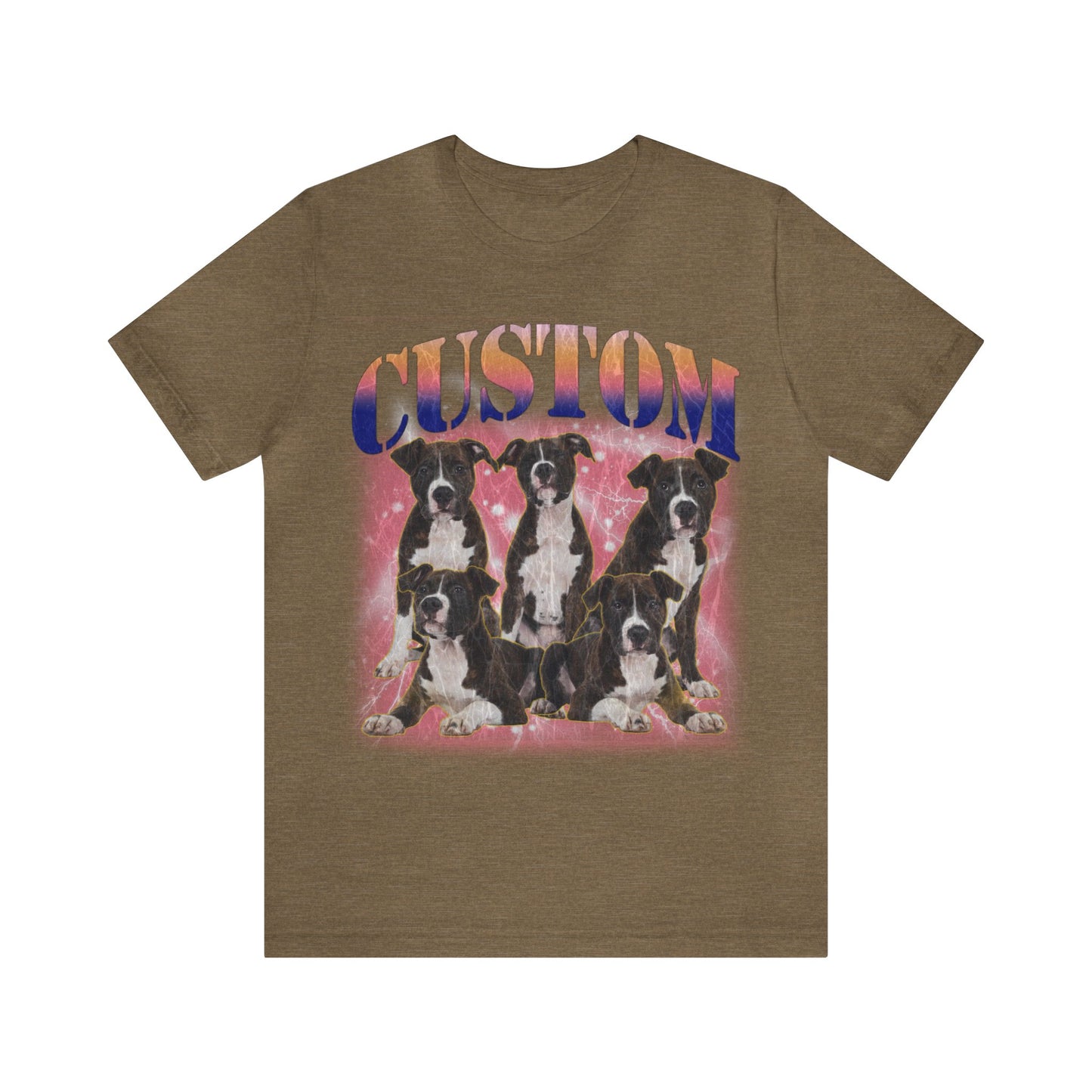 Retro Custom Your Own Bootleg Tee, Custom Cat Bootleg Tee, Custom Dog Bootleg Tee, Custom dog portrait, Vintage Graphic 90s Tshirt, T1392