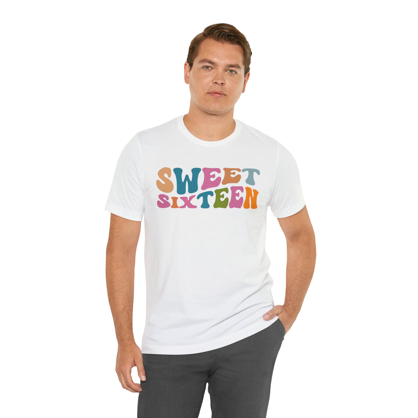 Sixteenth Birthday Gift, Sweet Sixteen Shirt for 16th Birthday Party, Cute Sweet 16 Gift for 16th Birthday TShirt for Daughter, T476