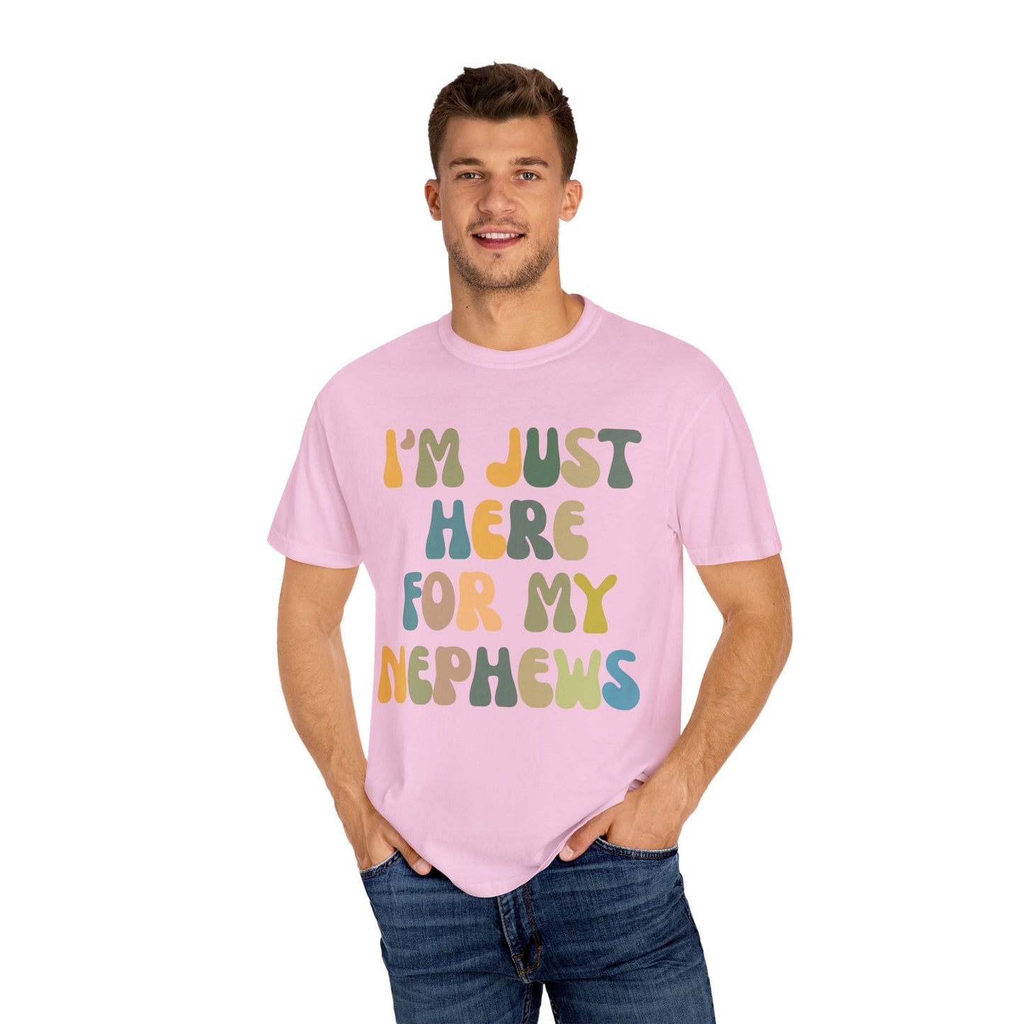 I'm Just Here for My Nephews Shirt, Gift for Cool Aunt, New Auntie Shirt, Best Aunt Shirt, Funny Aunt Shirt, Favorite Aunt Shirt, CC1012
