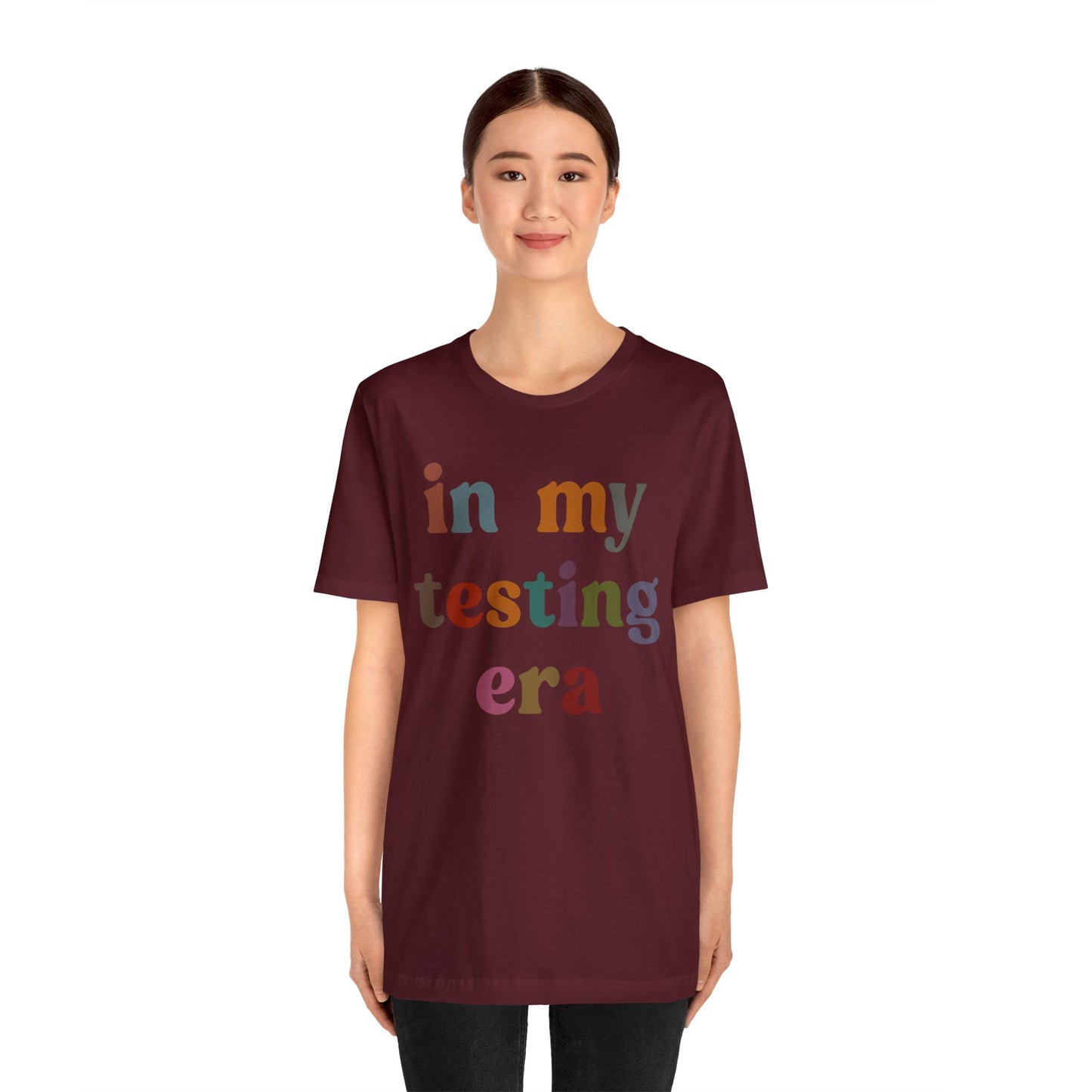 In My Testing Era Shirt, Exam Day Shirt, Funny Teacher Shirt, Teacher Appreciation Gift, Gift for Best Teachers, Teacher shirt, T1304