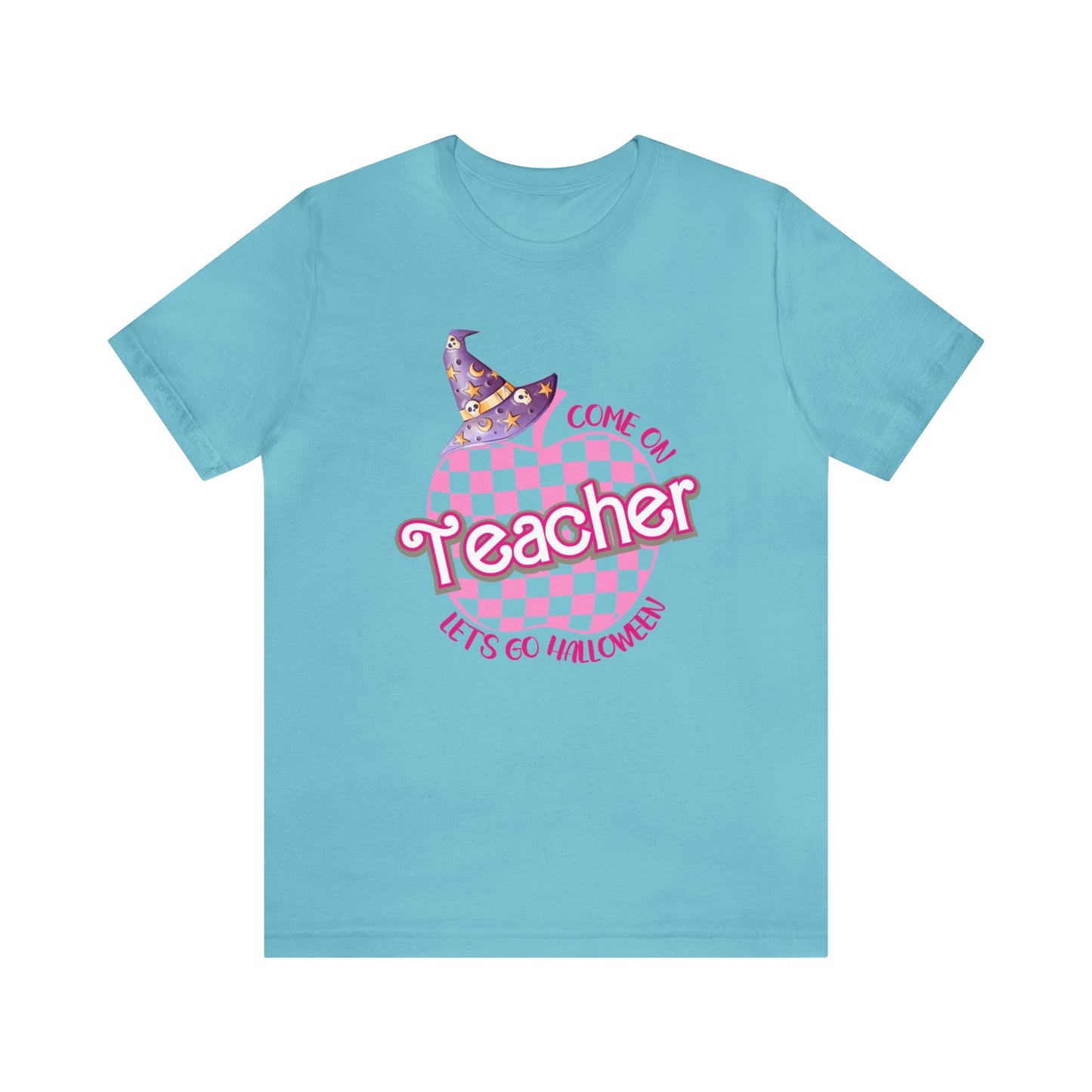 Come On Let's Go Halloween Shirt, Trendy Teacher shirt, Retro Back to school, Teacher Halloween gift shirt , T726