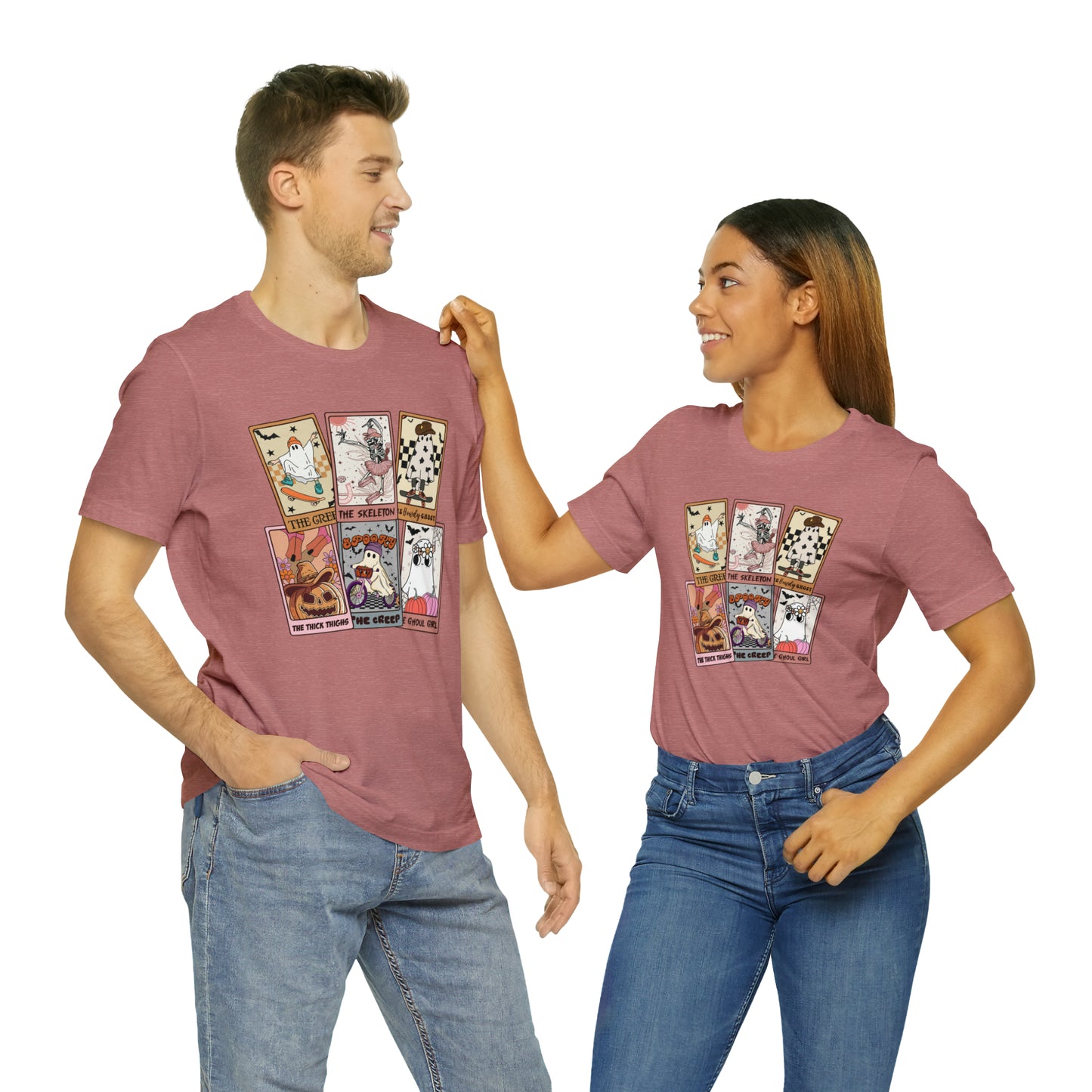 The Tarot Card Shirt, Skeleton Tarot Card Shirt, Tarot Card Lover Shirt, Skull Tarot Card Tee, Retro Halloween shirt, T612