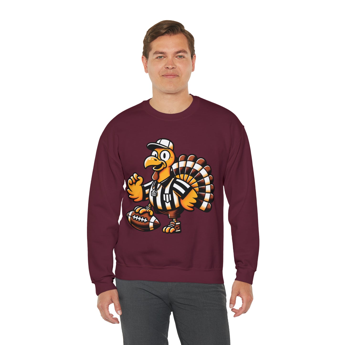 Turkey and Touchdowns Sweatshirt, Thanksgiving Football Sweatshirt, Turkey Football Sweatshirt, Football Shirt, Football Lover, SW859