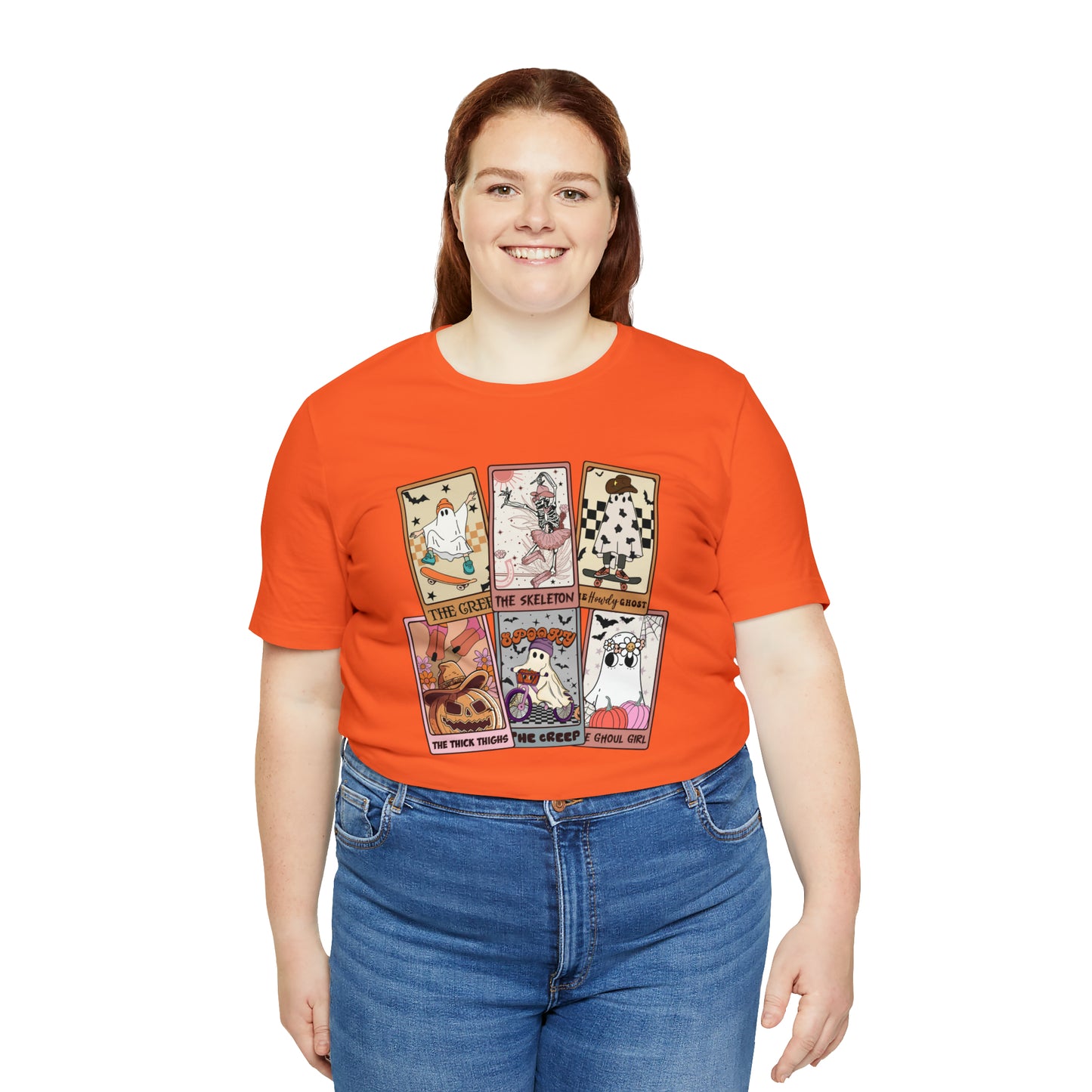 The Tarot Card Shirt, Skeleton Tarot Card Shirt, Tarot Card Lover Shirt, Skull Tarot Card Tee, Retro Halloween shirt, T612