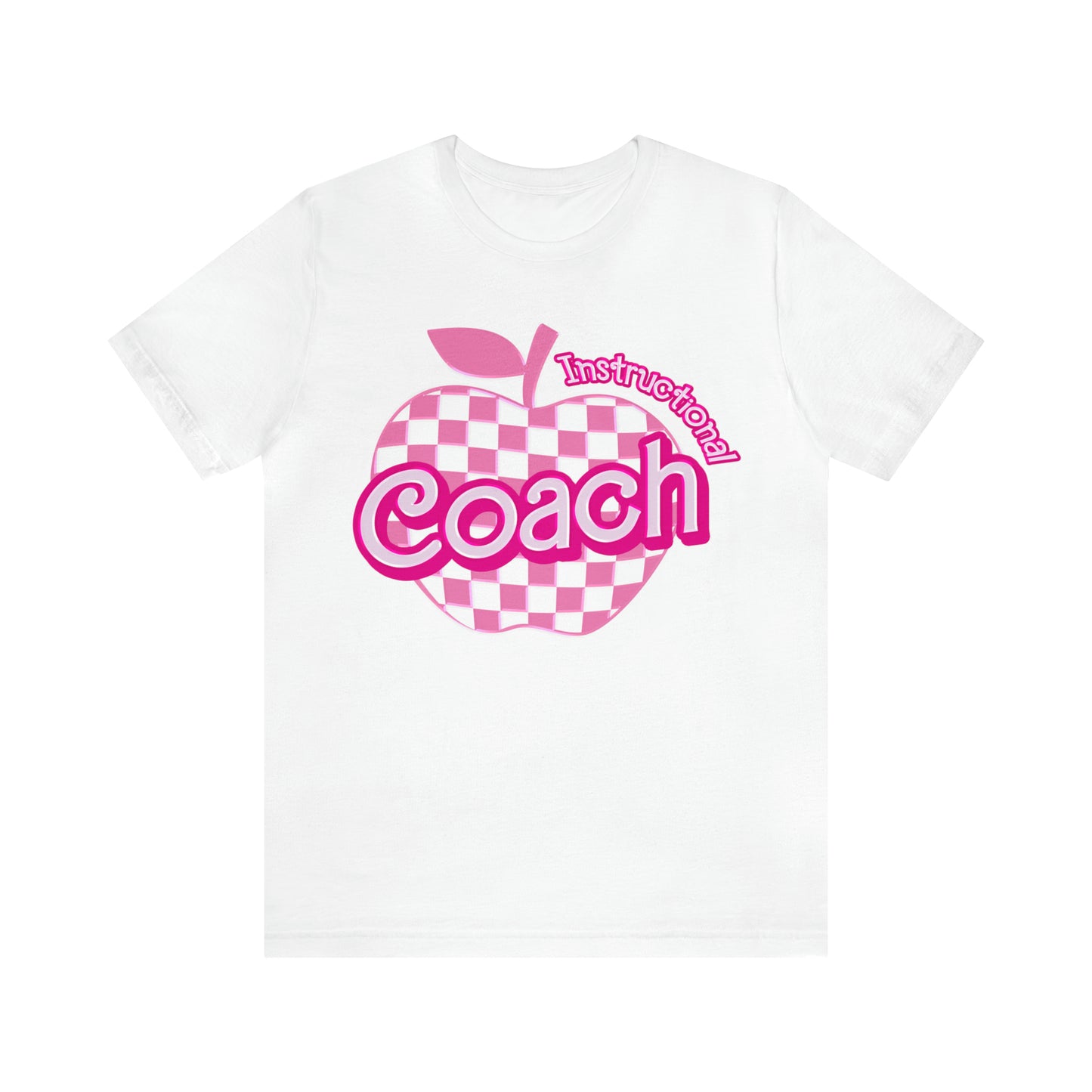 Instructional Coach shirt, Pink Sport Coach Shirt, Colorful Coaching shirt, 90s Cheer Coach shirt, Back To School Shirt, Teacher Gift, T819