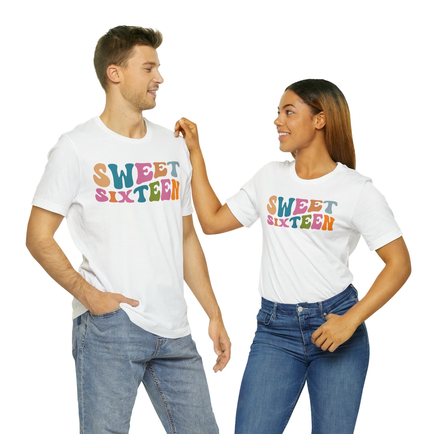 Sixteenth Birthday Gift, Sweet Sixteen Shirt for 16th Birthday Party, Cute Sweet 16 Gift for 16th Birthday TShirt for Daughter, T476