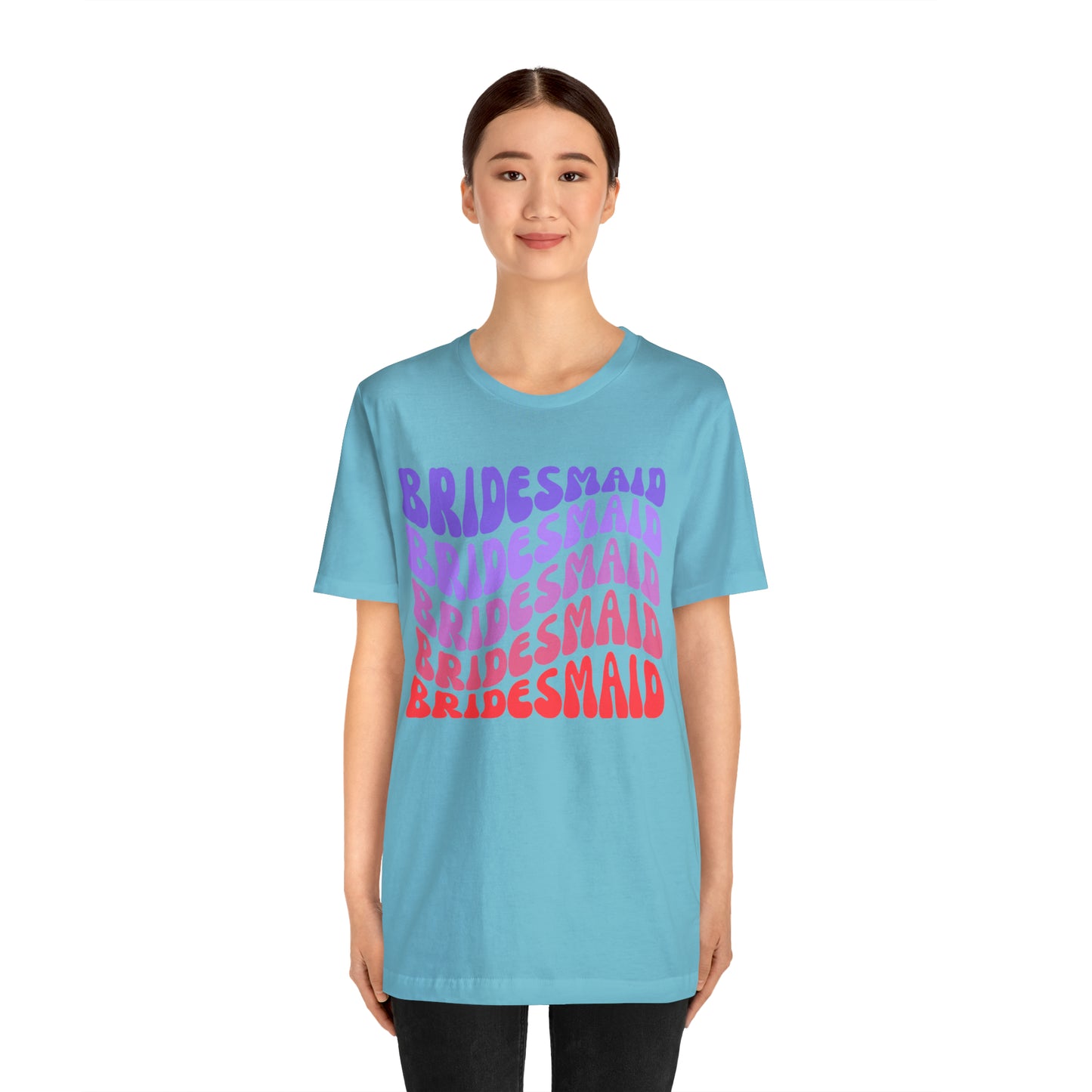Retro Bridesmaid TShirt, Bridesmaid Shirt for Women, T287