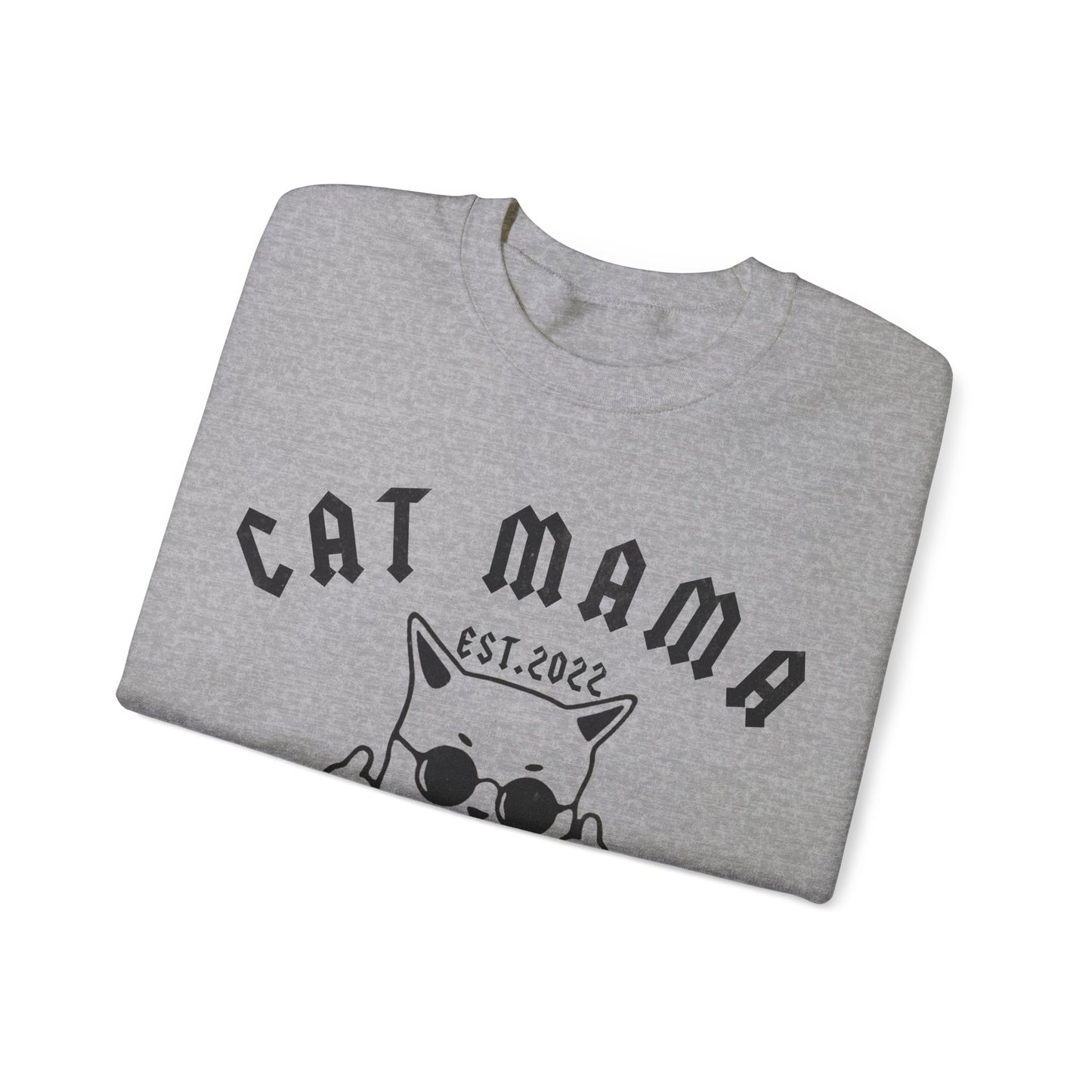 Custom Retro Cat Mom Sweatshirt, Personalized Retro Cat Mom Sweatshirt, Custom Cat Sweatshirt, Cat Lovers Sweatshirt, S1255