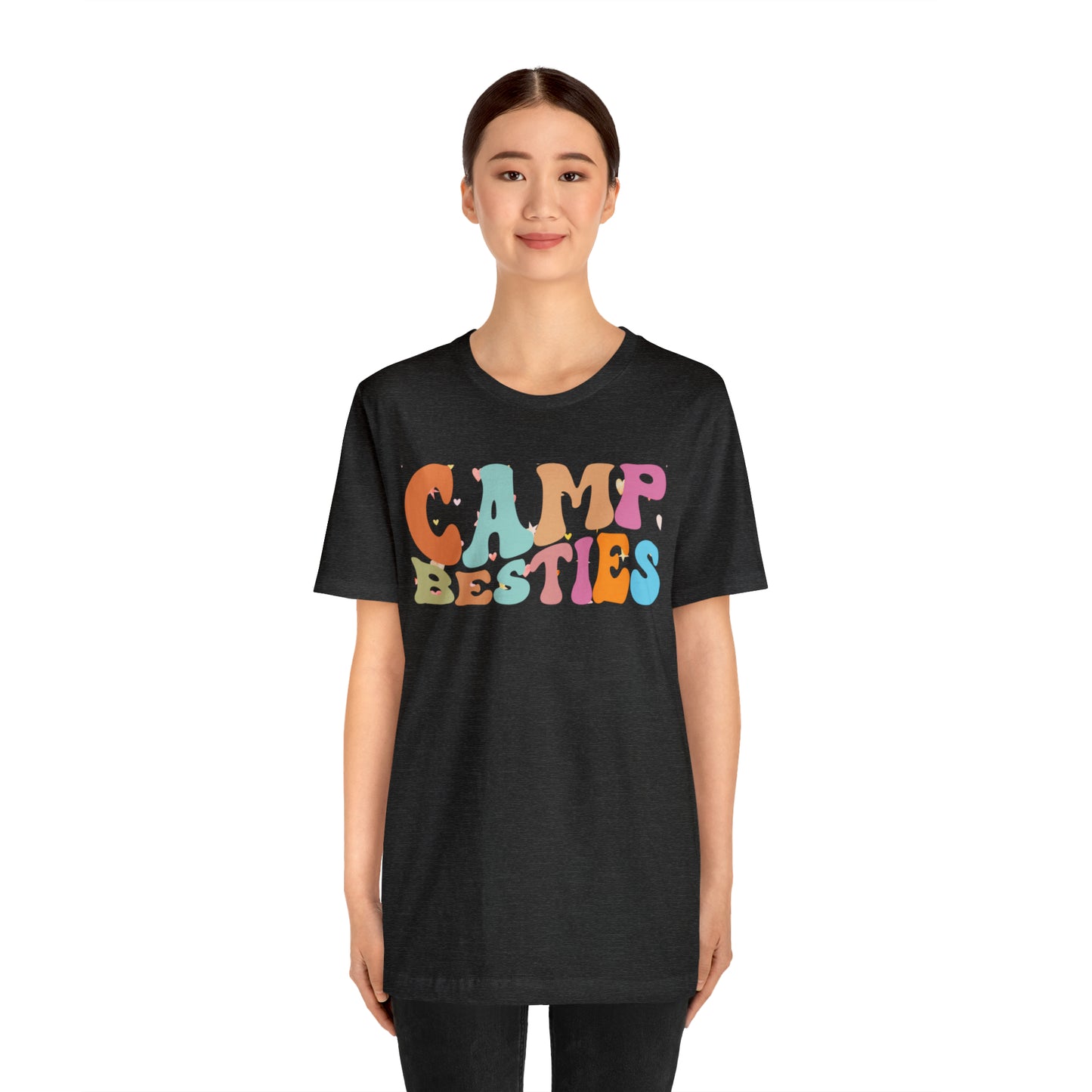 Best Friend Shirt, Gift for Best Friend, Camp Besties Shirt, BFF Shirt, Matching Besties Shirt, Retro Friend Shirt, T482