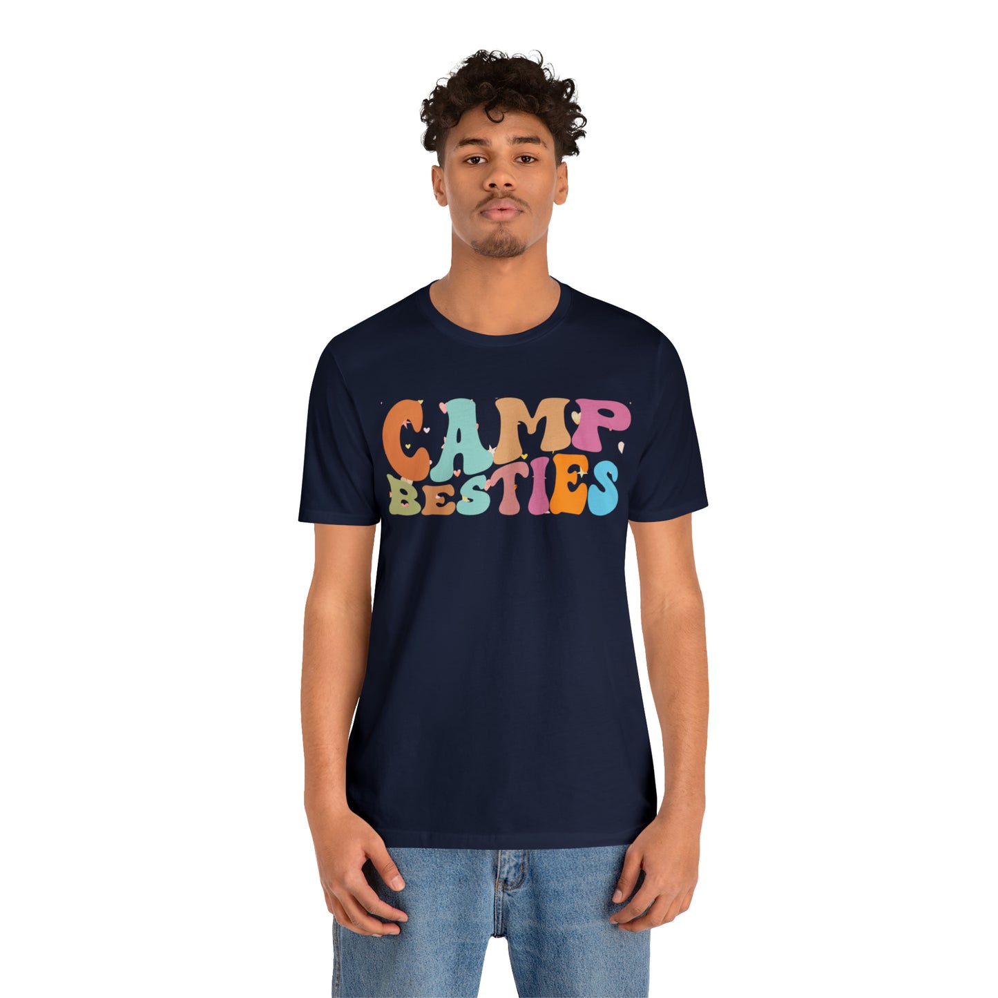 Best Friend Shirt, Gift for Best Friend, Camp Besties Shirt, BFF Shirt, Matching Besties Shirt, Retro Friend Shirt, T482