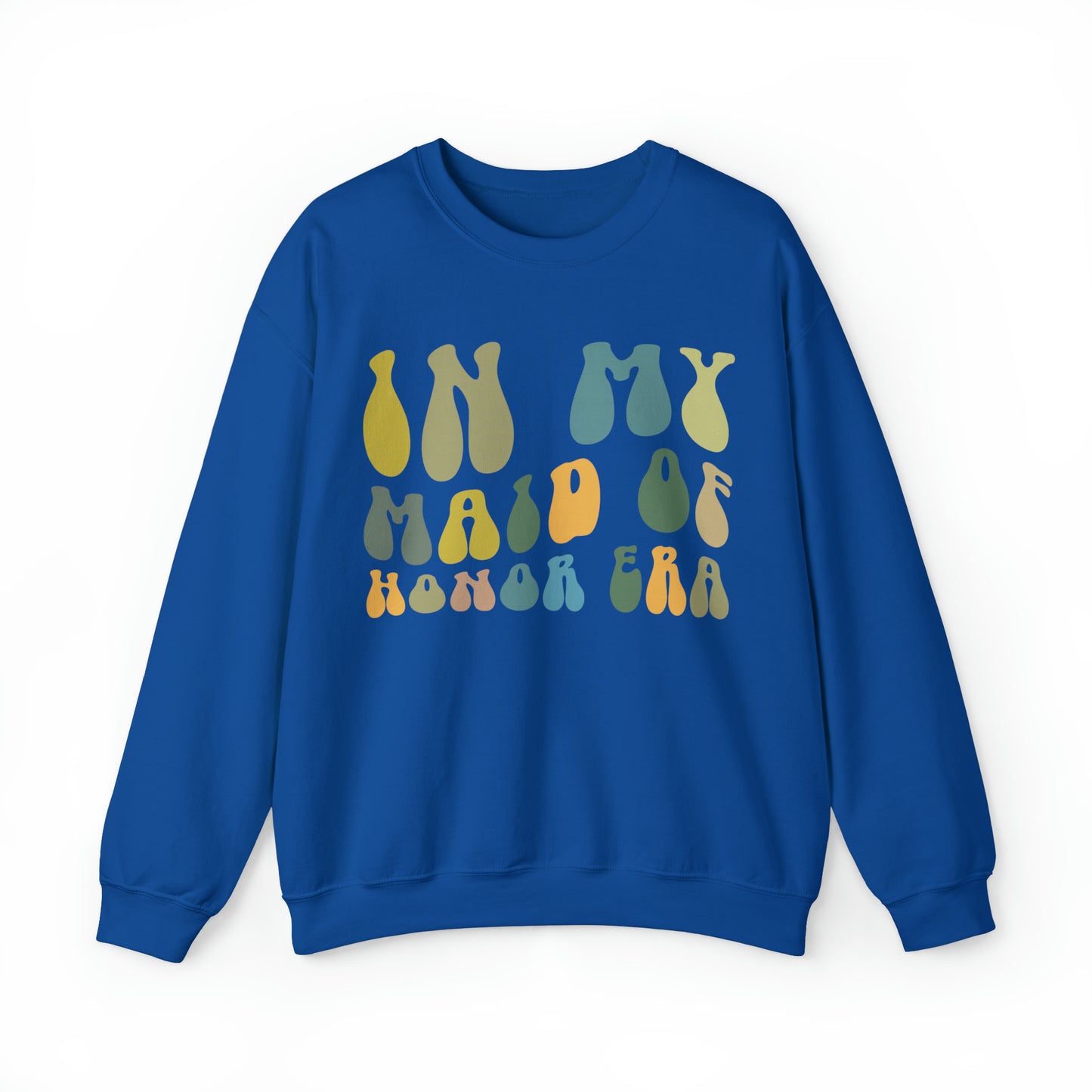 In My Maid Of Honor Era Sweatshirt, Sweatshirt For Bridal, Gift for Maid of Honor Sweatshirt, Bachelorette Sweatshirt, S1031