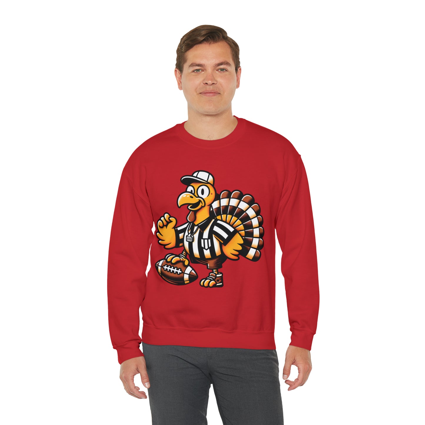 Turkey and Touchdowns Sweatshirt, Thanksgiving Football Sweatshirt, Turkey Football Sweatshirt, Football Shirt, Football Lover, SW859