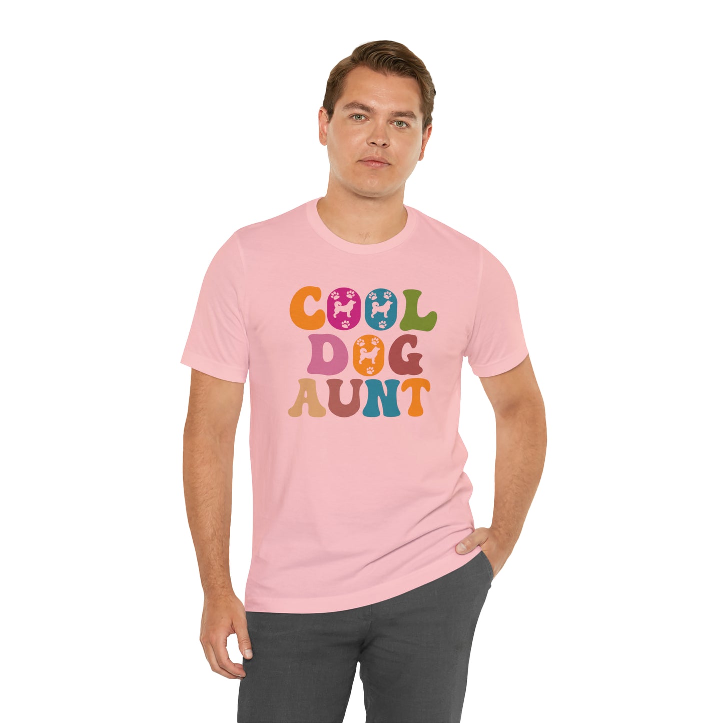 Cool Dog Aunt Shirt for Women, Dog Aunt Gift for Animal Lover, Dog Auntie Tee for Aunt, Funny Dog Lover Tee, T569