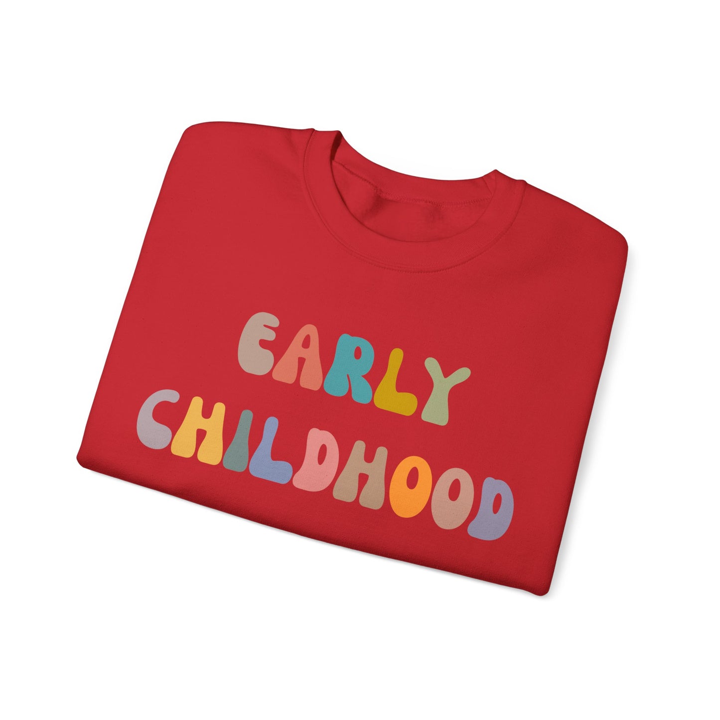 Early Childhood Educator Sweatshirt, Back To School Sweatshirt, Preschool Teacher Sweatshirt, First Day of School Sweatshirt, S1280