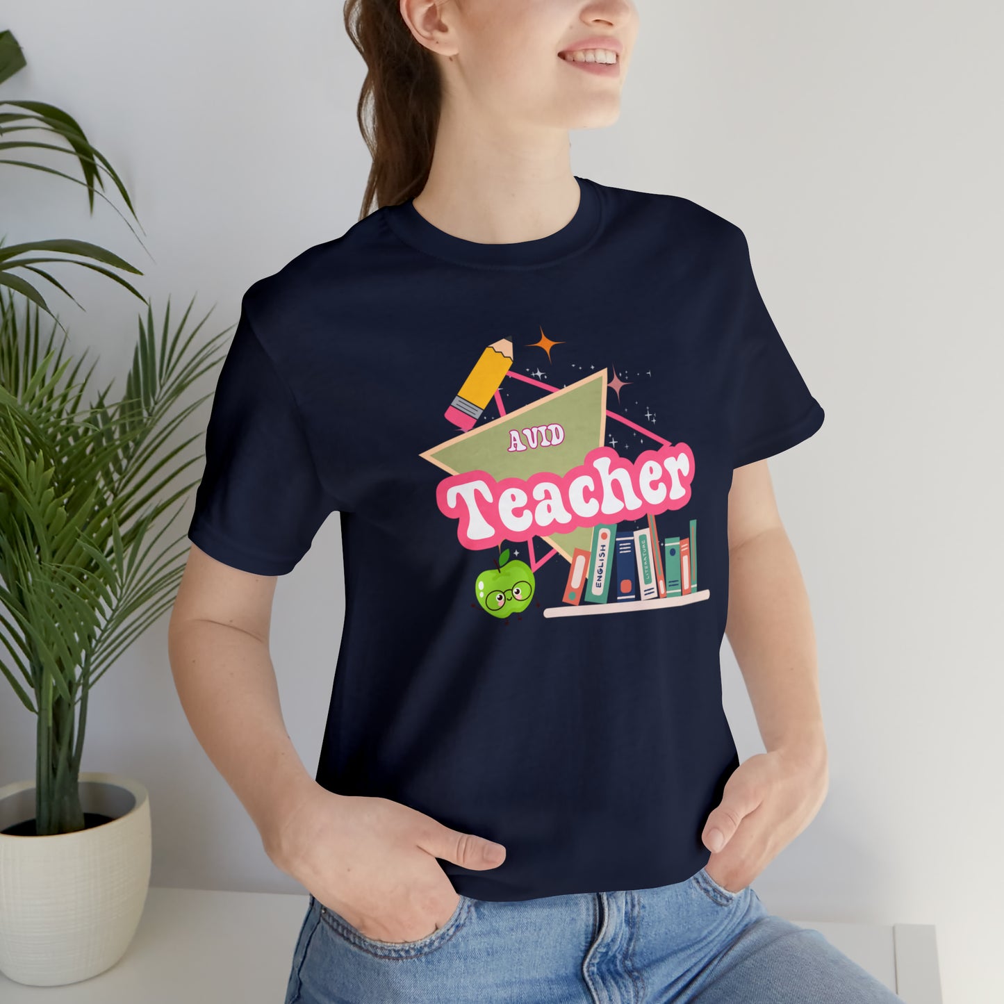 AVID shirt, 90s shirt, 90s teacher shirt, colorful school secretary shirt, colorful school shirt, T545
