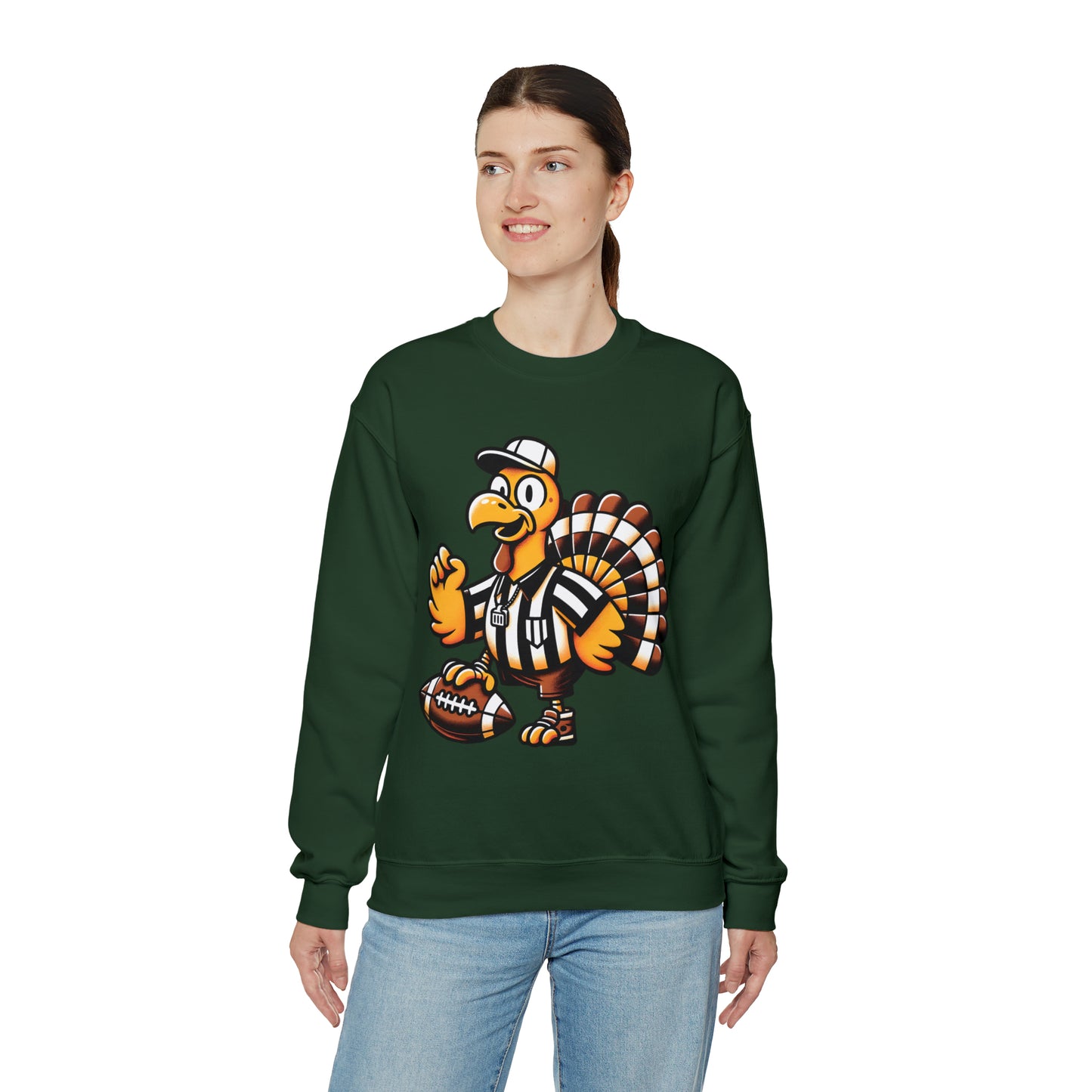 Turkey and Touchdowns Sweatshirt, Thanksgiving Football Sweatshirt, Turkey Football Sweatshirt, Football Shirt, Football Lover, SW859