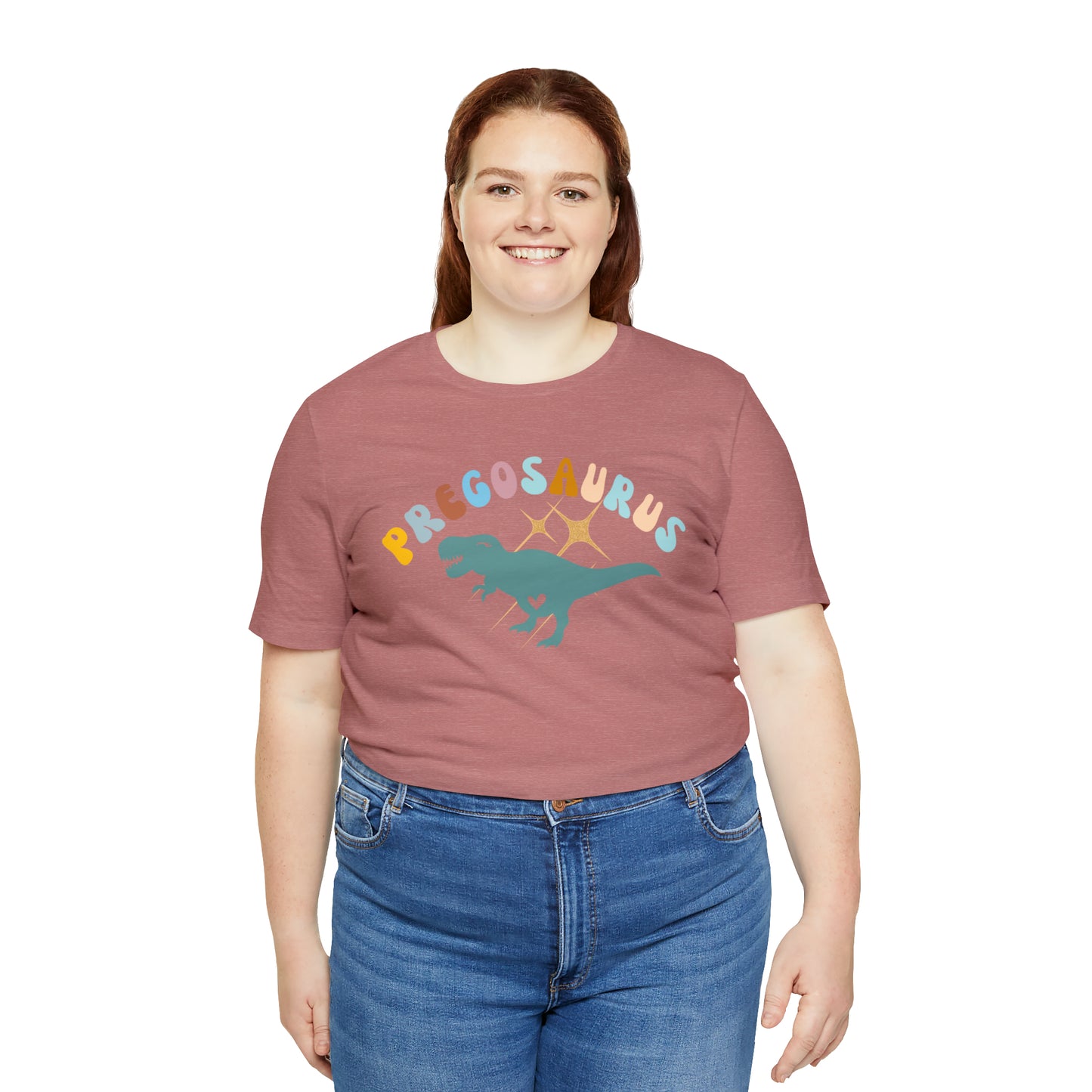 Funny Pregosaurus TShirt for Baby Shower, Funny Gift for Expecting Mom Shirt for Baby Announcement, T274